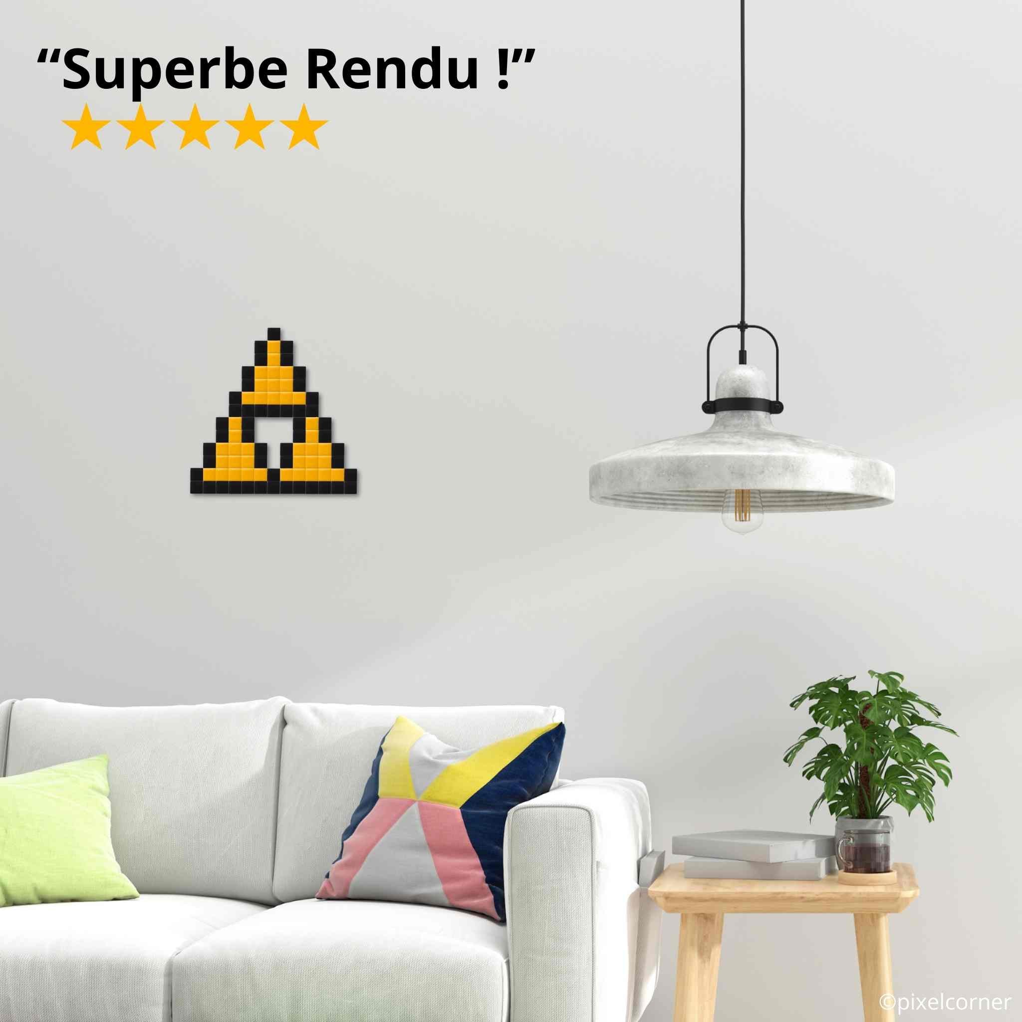 Pixel Art Kit "Triple Force" par Pixel Corner - Kits de loisirs créatifs