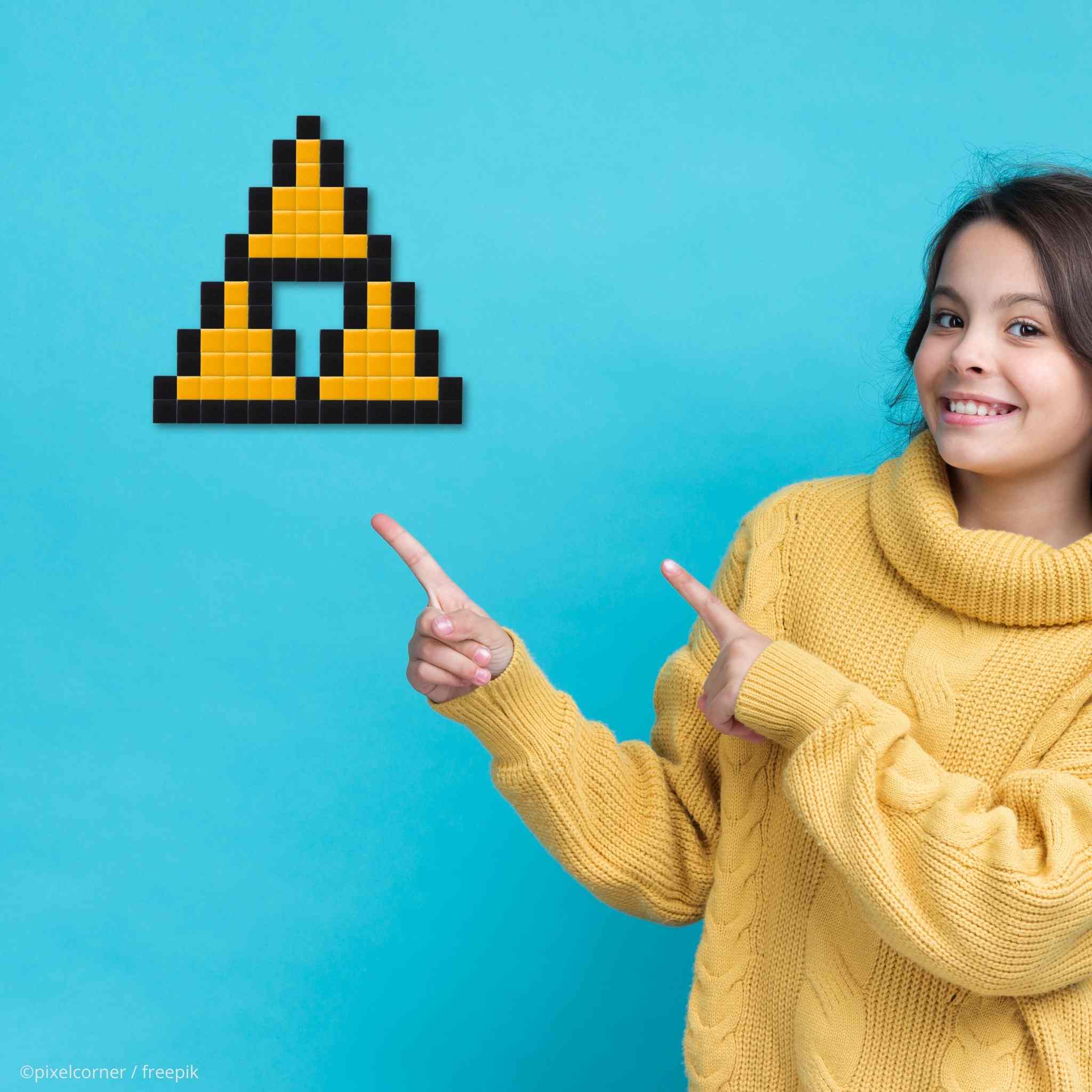Pixel Art Kit "Triple Force" par Pixel Corner - Kits de loisirs créatifs