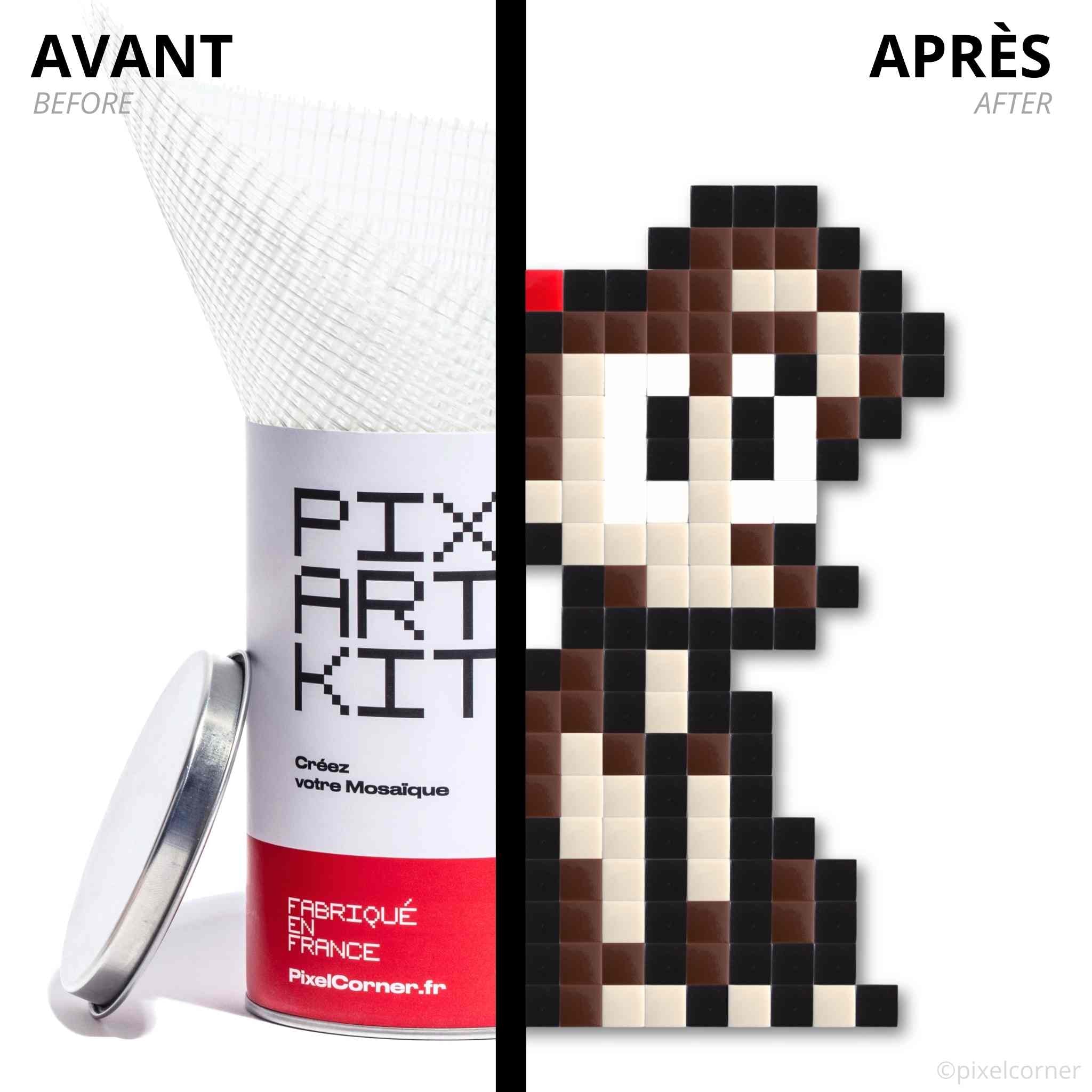 Pixel Art Kit "Uba" par Pixel Corner - Kits de loisirs créatifs