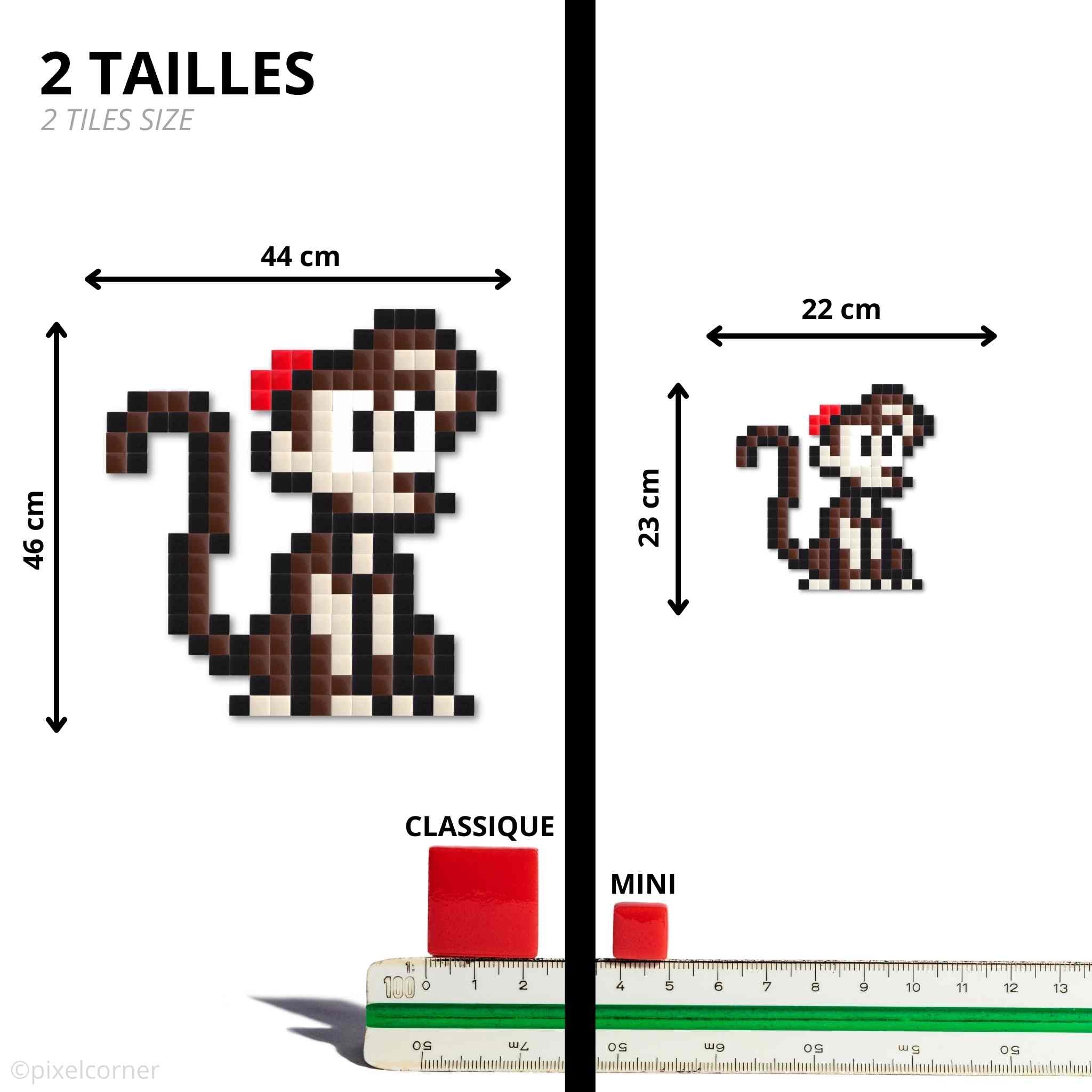 Pixel Art Kit "Uba" par Pixel Corner - Kits de loisirs créatifs