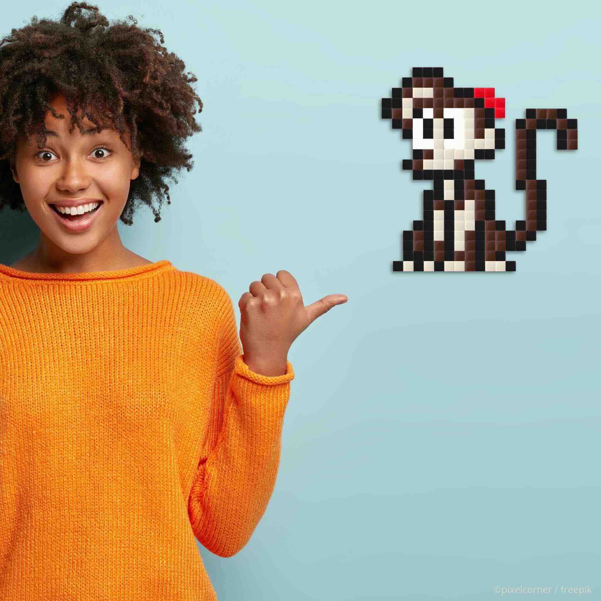 Pixel Art Kit "Uba" par Pixel Corner - Kits de loisirs créatifs