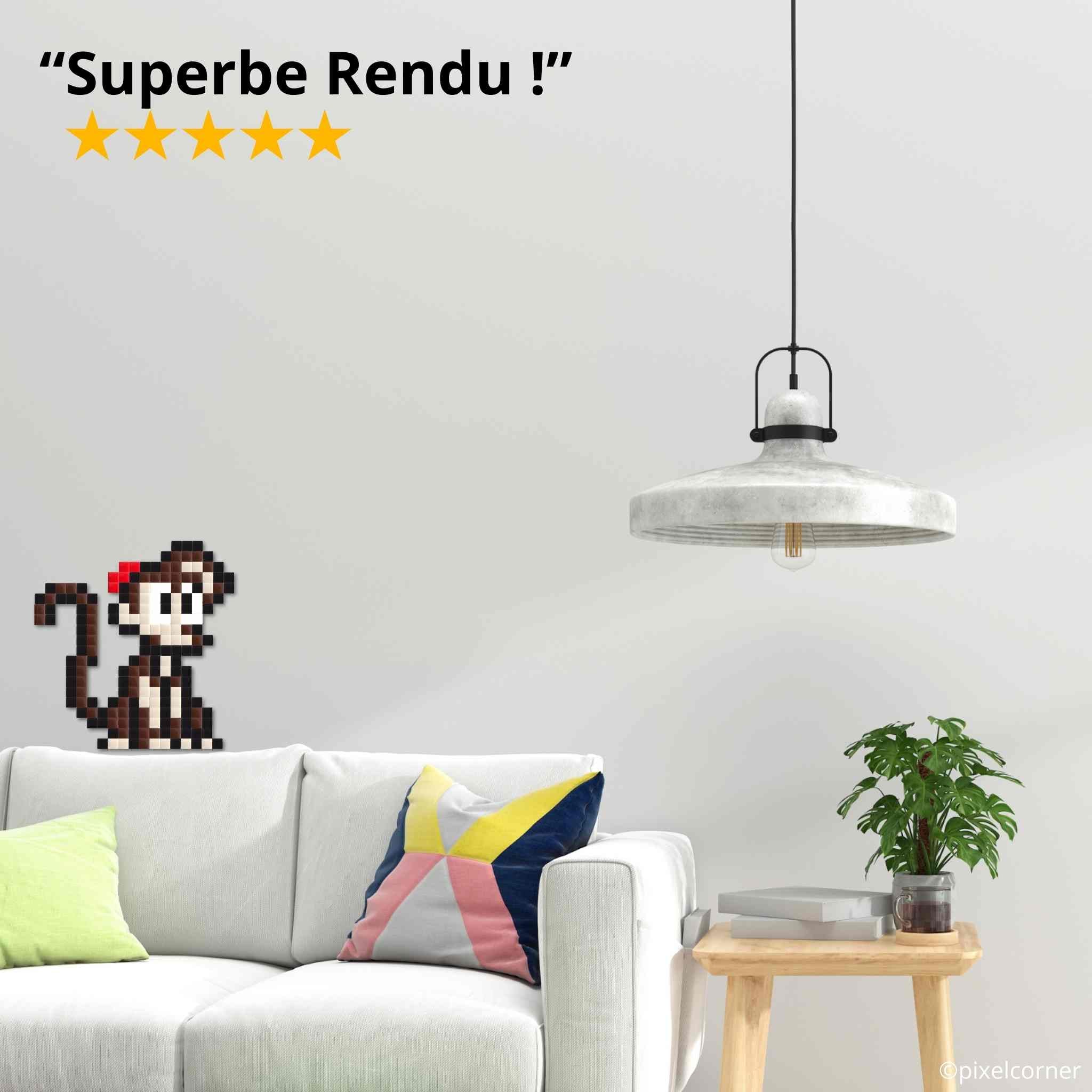 Pixel Art Kit "Uba" par Pixel Corner - Kits de loisirs créatifs