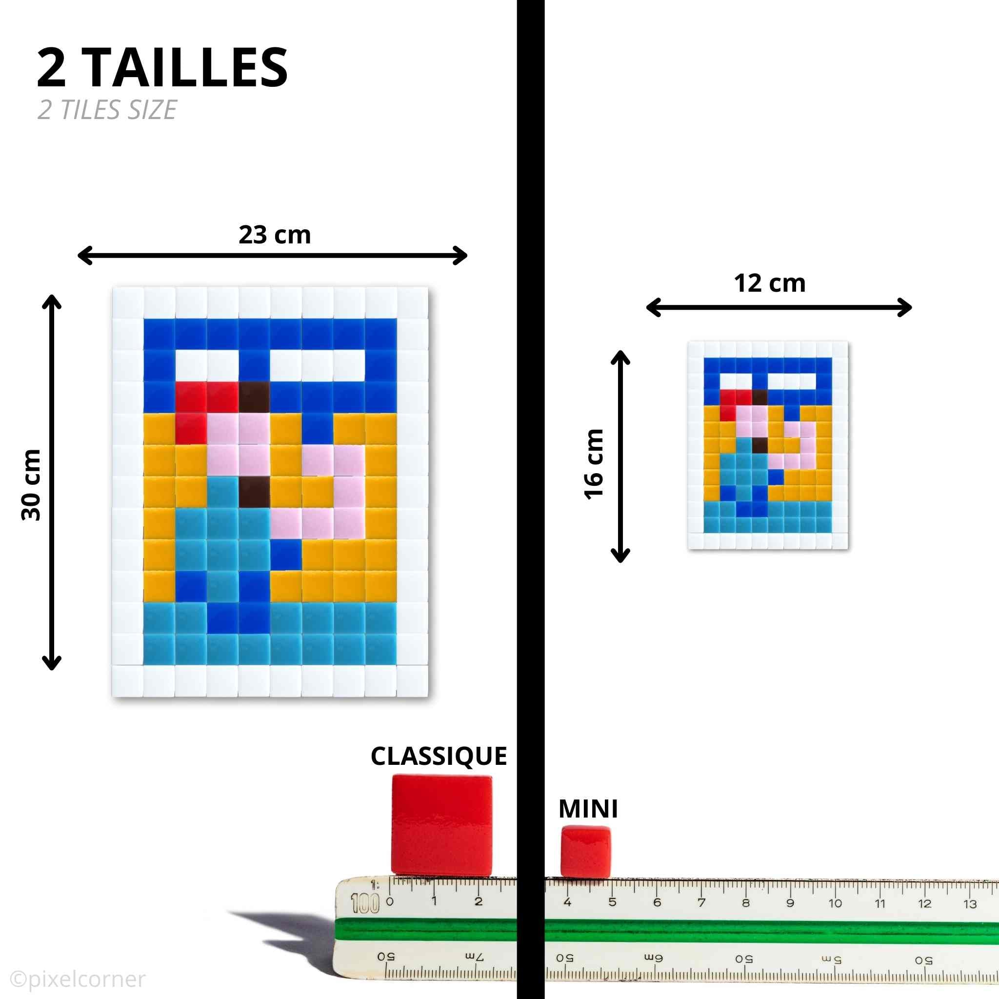 Pixel Art Kit "Women Power" par Pixel Corner - Kits de loisirs créatifs