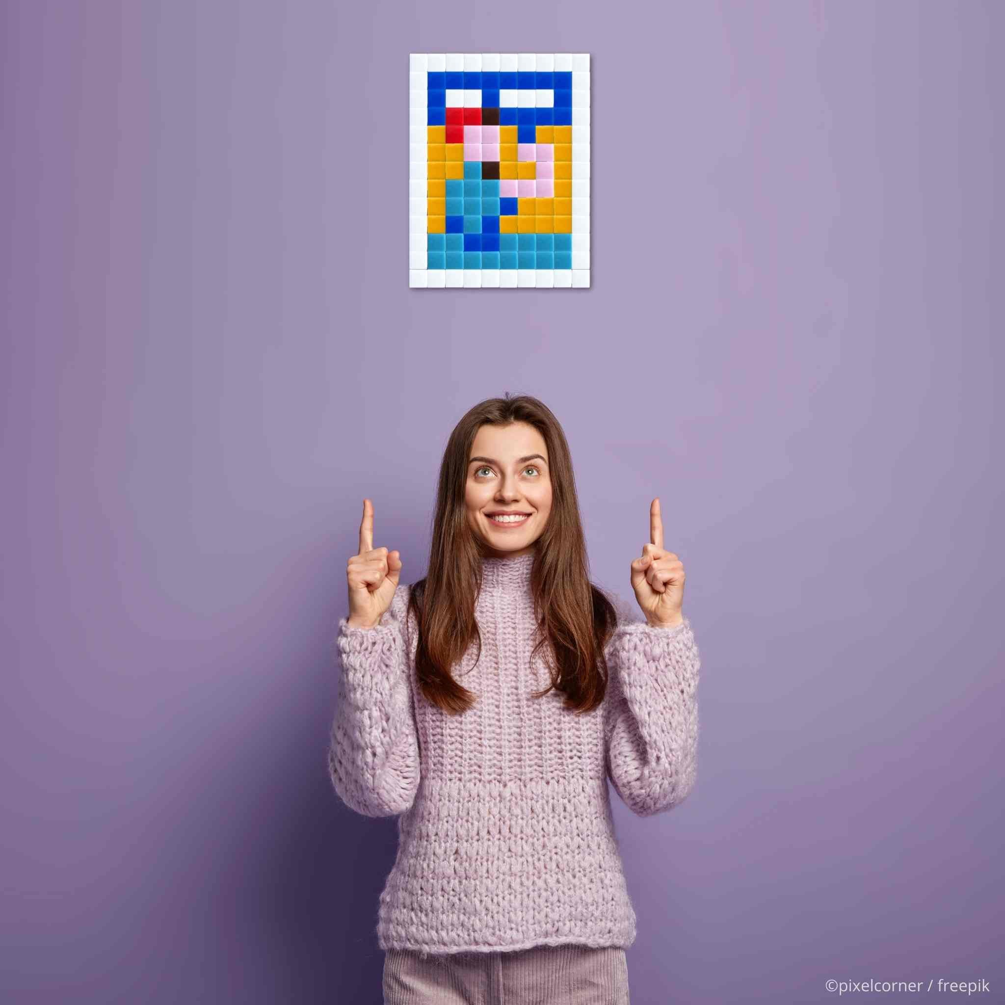 Pixel Art Kit "Women Power" par Pixel Corner - Kits de loisirs créatifs