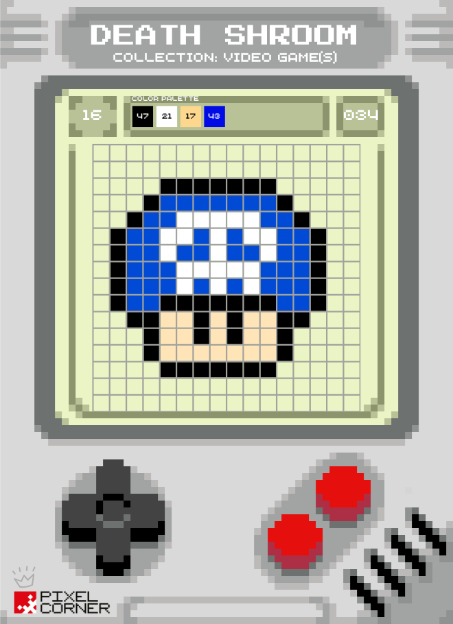 🍄 Death Shroom – La version dark du champignon pixelisé arrive ! - Pixel Corner