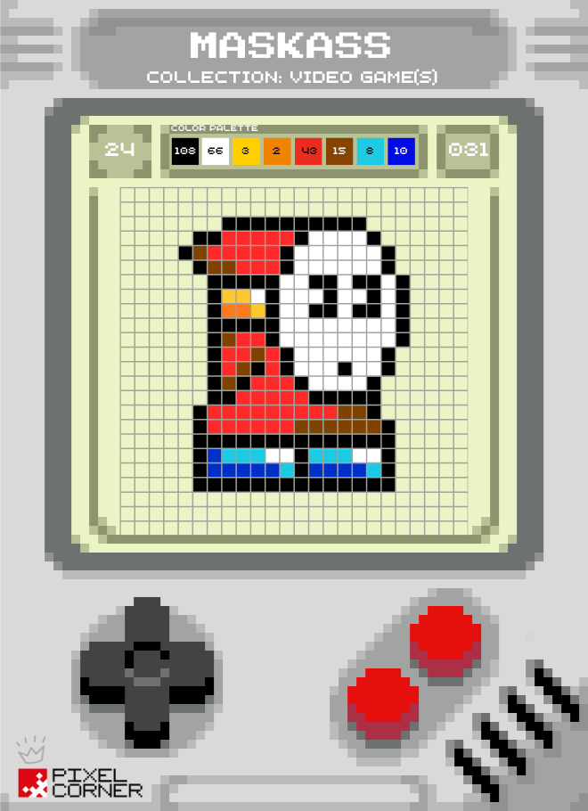 🎭 Maskass débarque en Pixel Card(s) : l’ennemi culte de Mario en version DIY ! - Pixel Corner