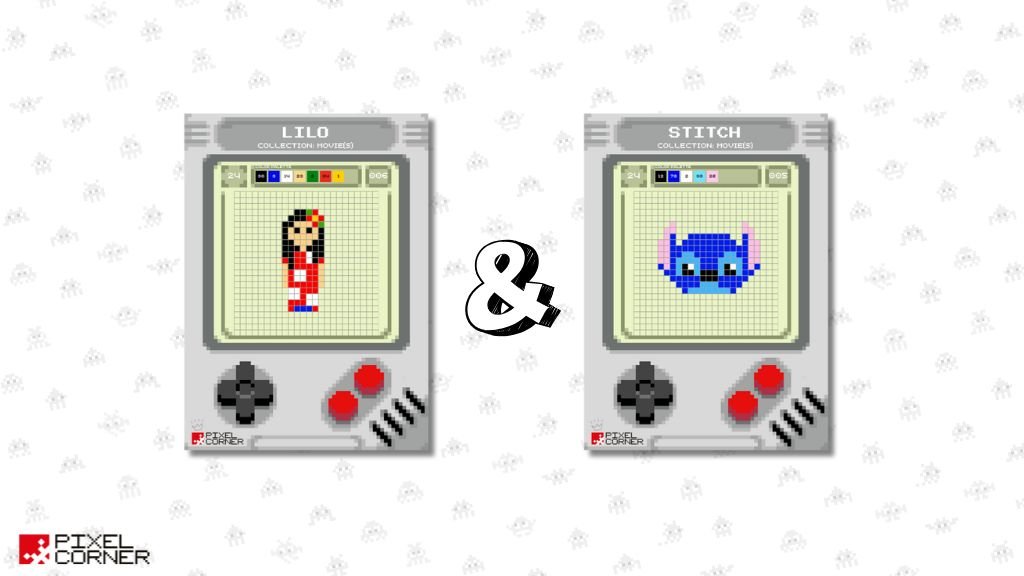 Nouvelles Pixel Card(s) Lilo & Stitch à Télécharger Gratuitement ! - Pixel Corner