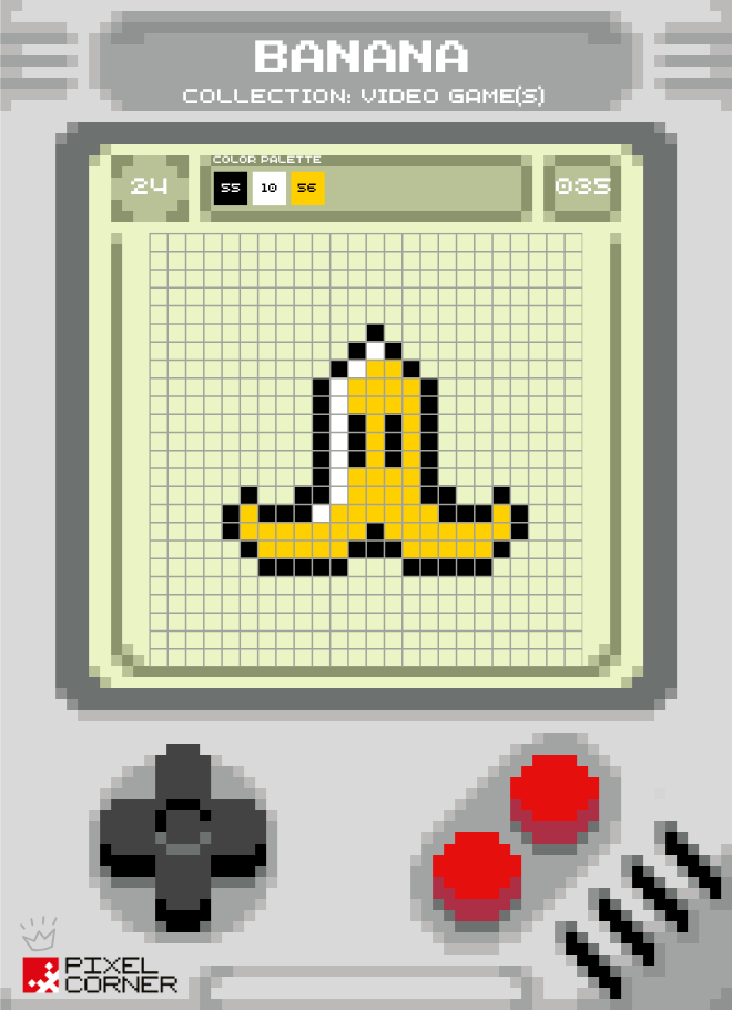🍌 Pixel Card(s) BANANA – Le piège culte de Mario Kart à imprimer - Pixel Corner