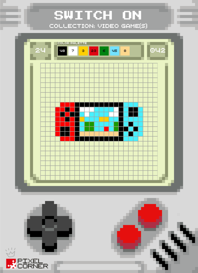 🎮 Switch On – Le pixel art hommage à la Nintendo Switch - Pixel Corner