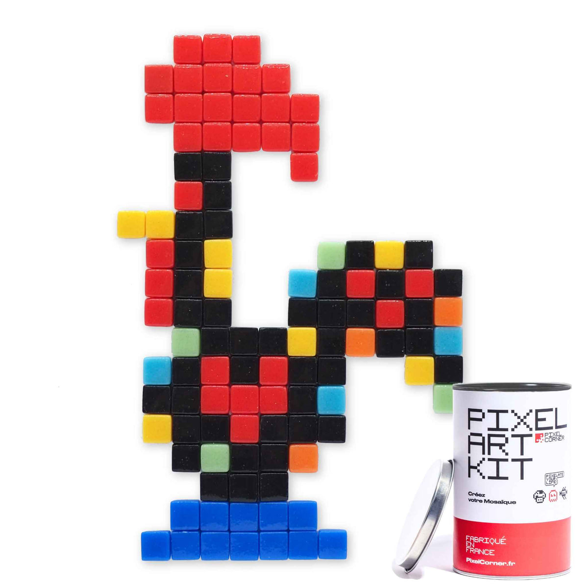 Pixel Art Kit "Galo de Barcelos"