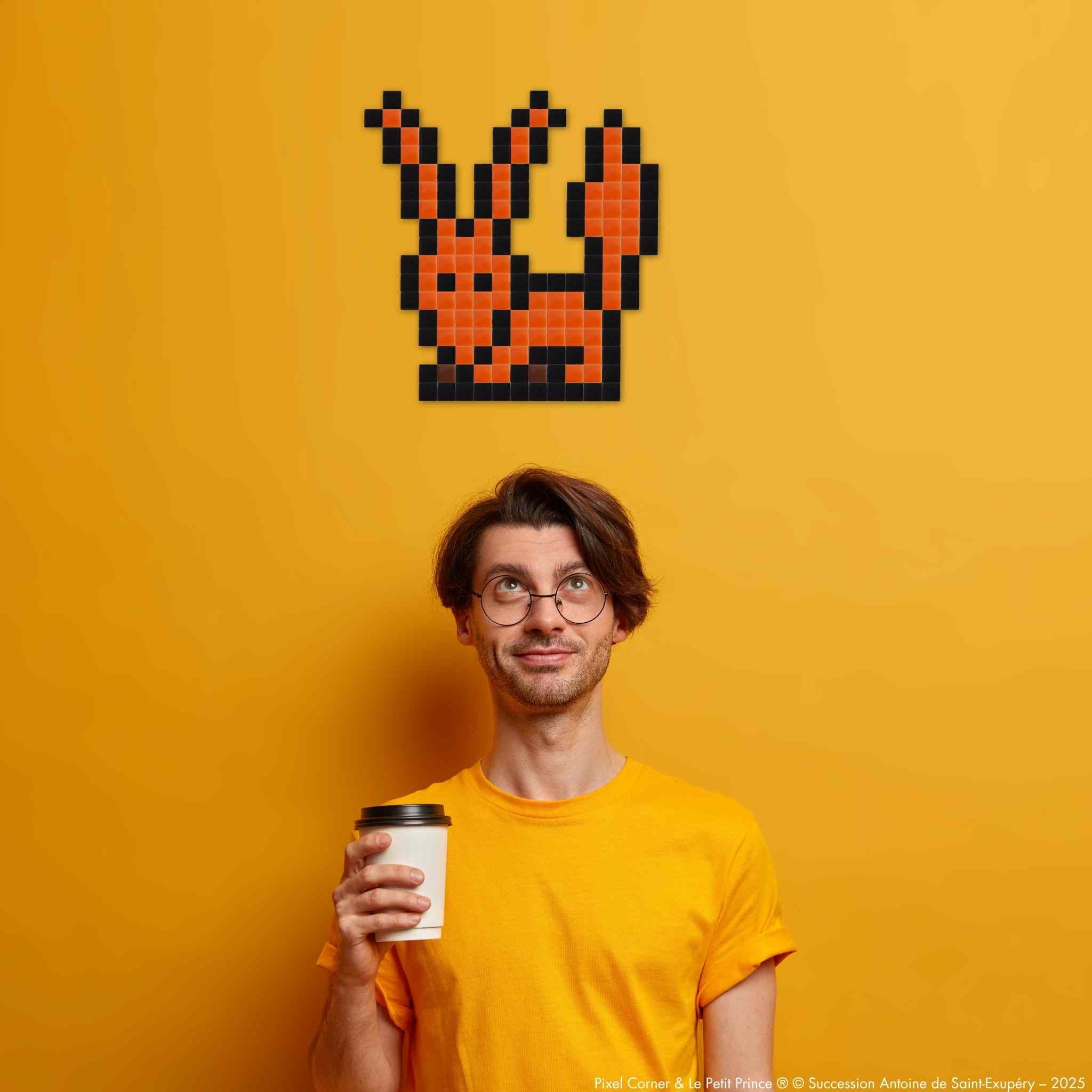 Pixel Art Kit "Renard Apprivoisé" - Le Petit Prince®