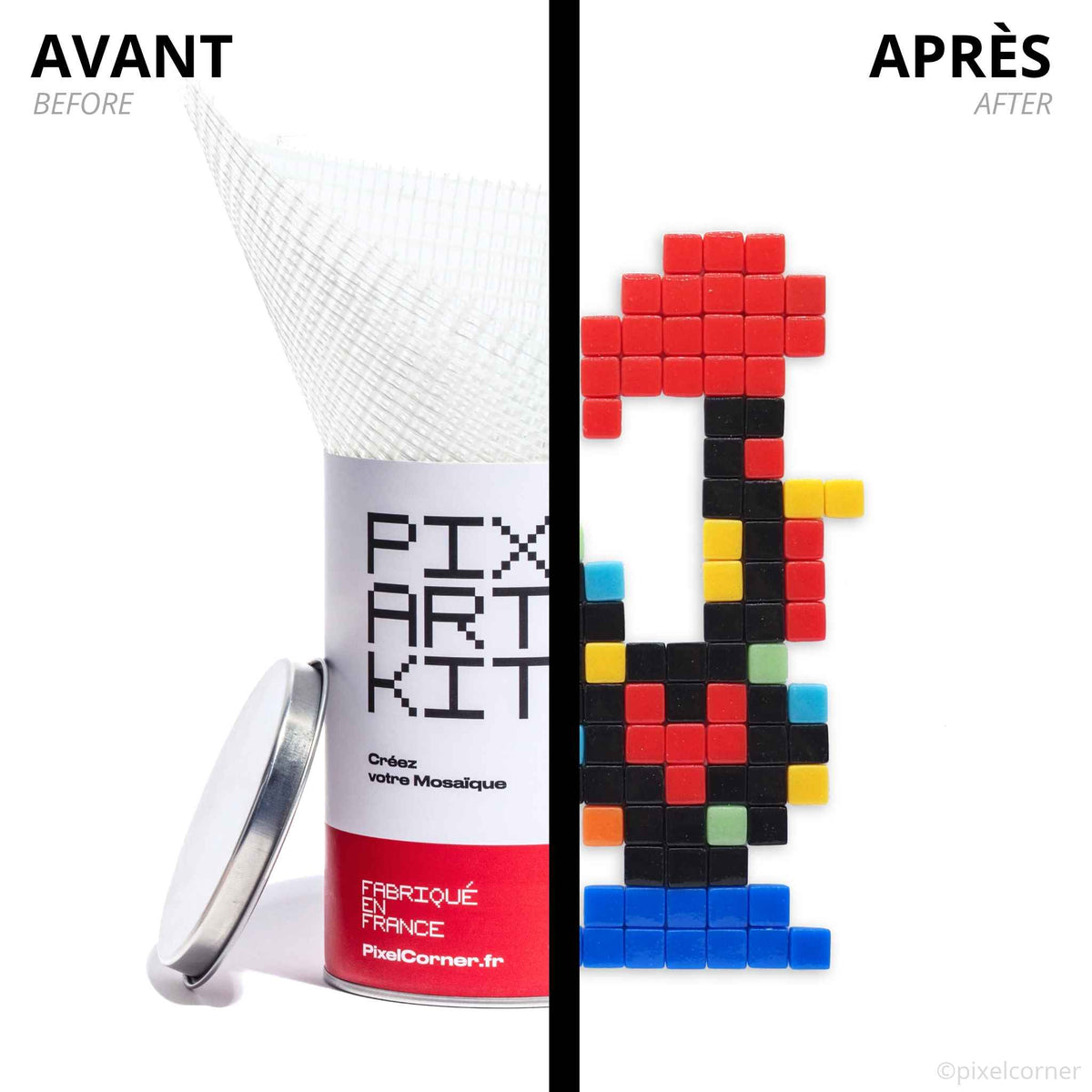 Pixel Art Kit "Galo de Barcelos"