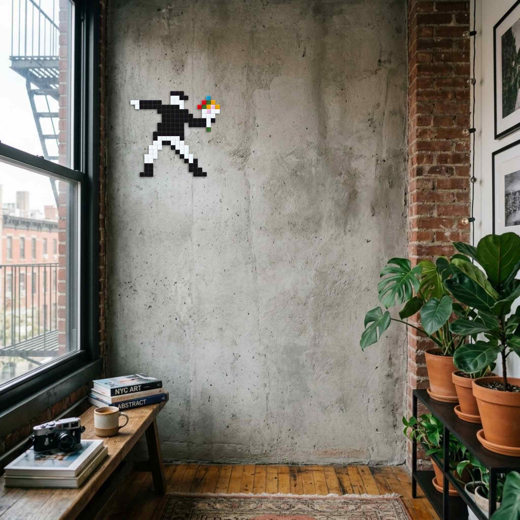 Pixel Art Kit "Flower Thrower"