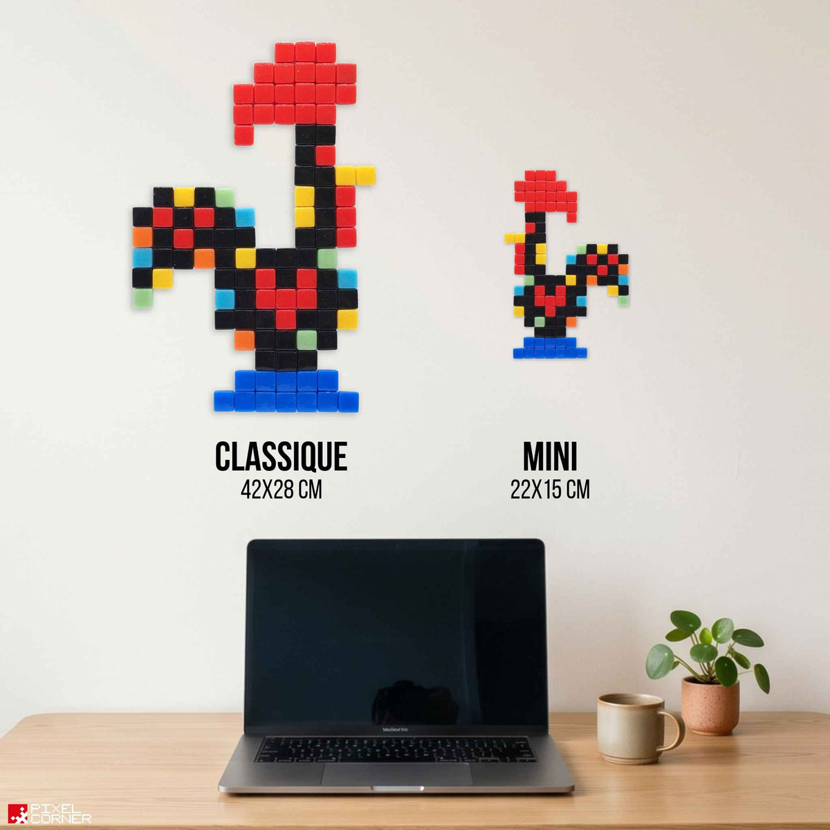 Pixel Art Kit "Galo de Barcelos"
