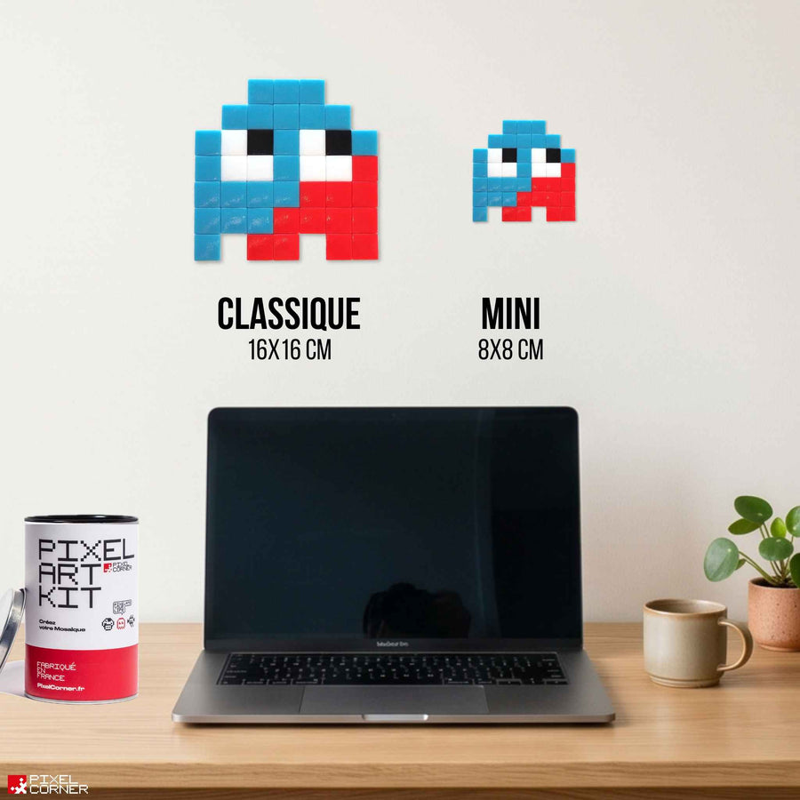 Comparaison des tailles Pixel Corner