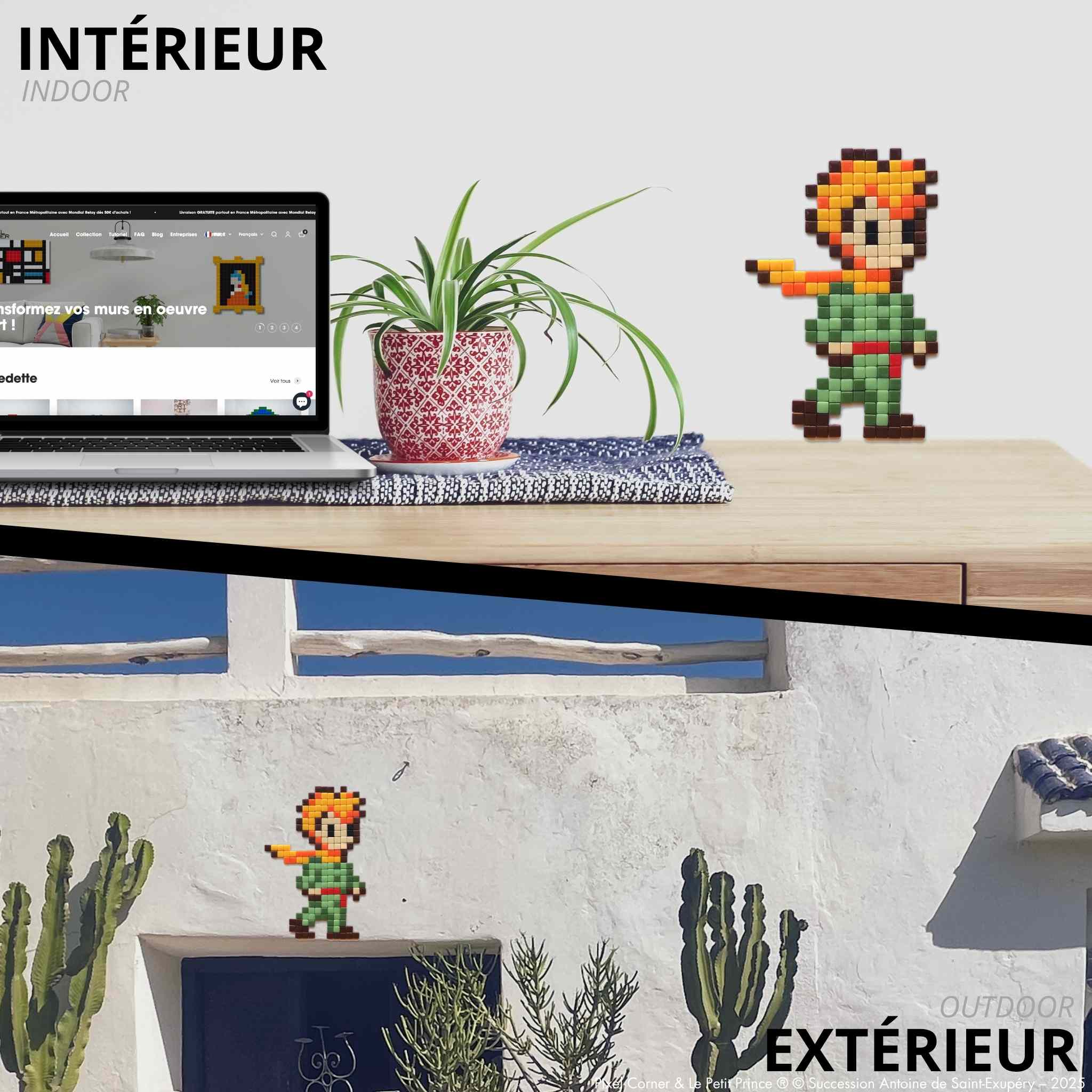 Pixel Art Kit "Grand Voyageur Stellaire" - Le Petit Prince®
