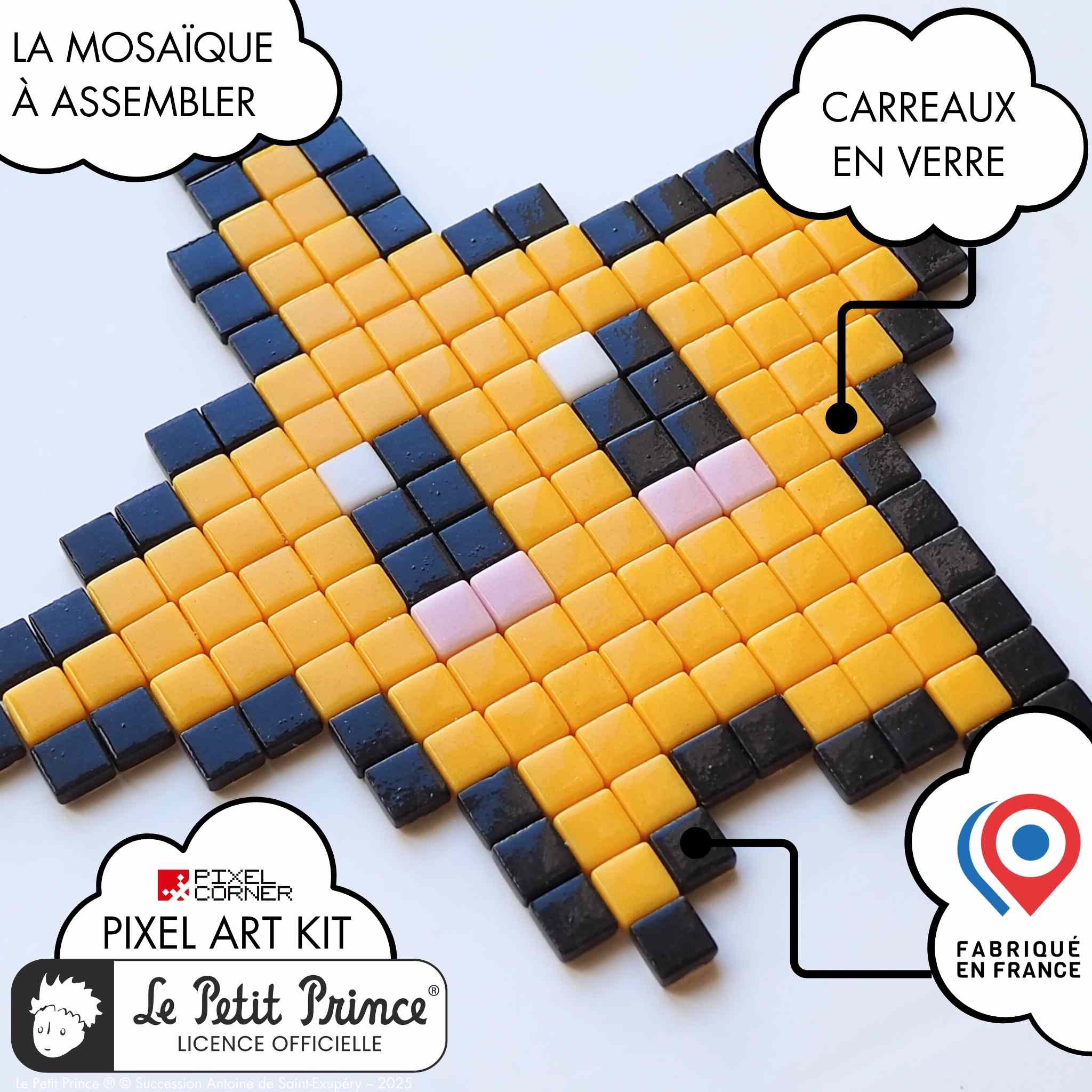 Pixel Art Kit "L'Étoile Guide" - Le Petit Prince®
