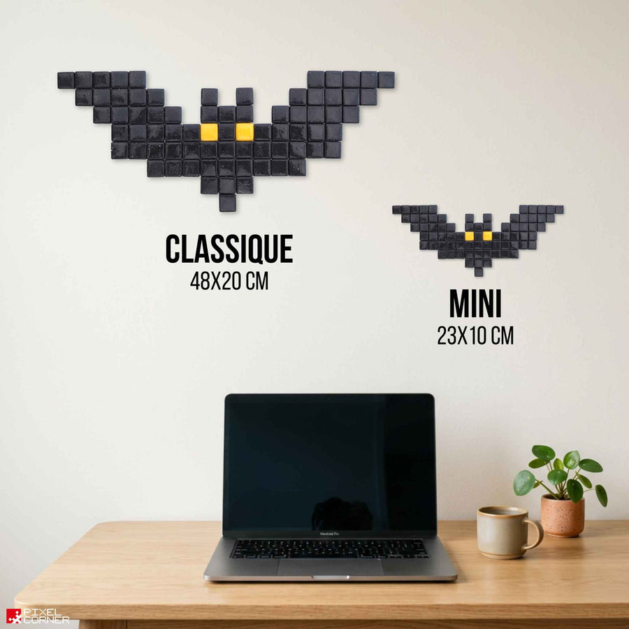 Comparaison des tailles Pixel Corner