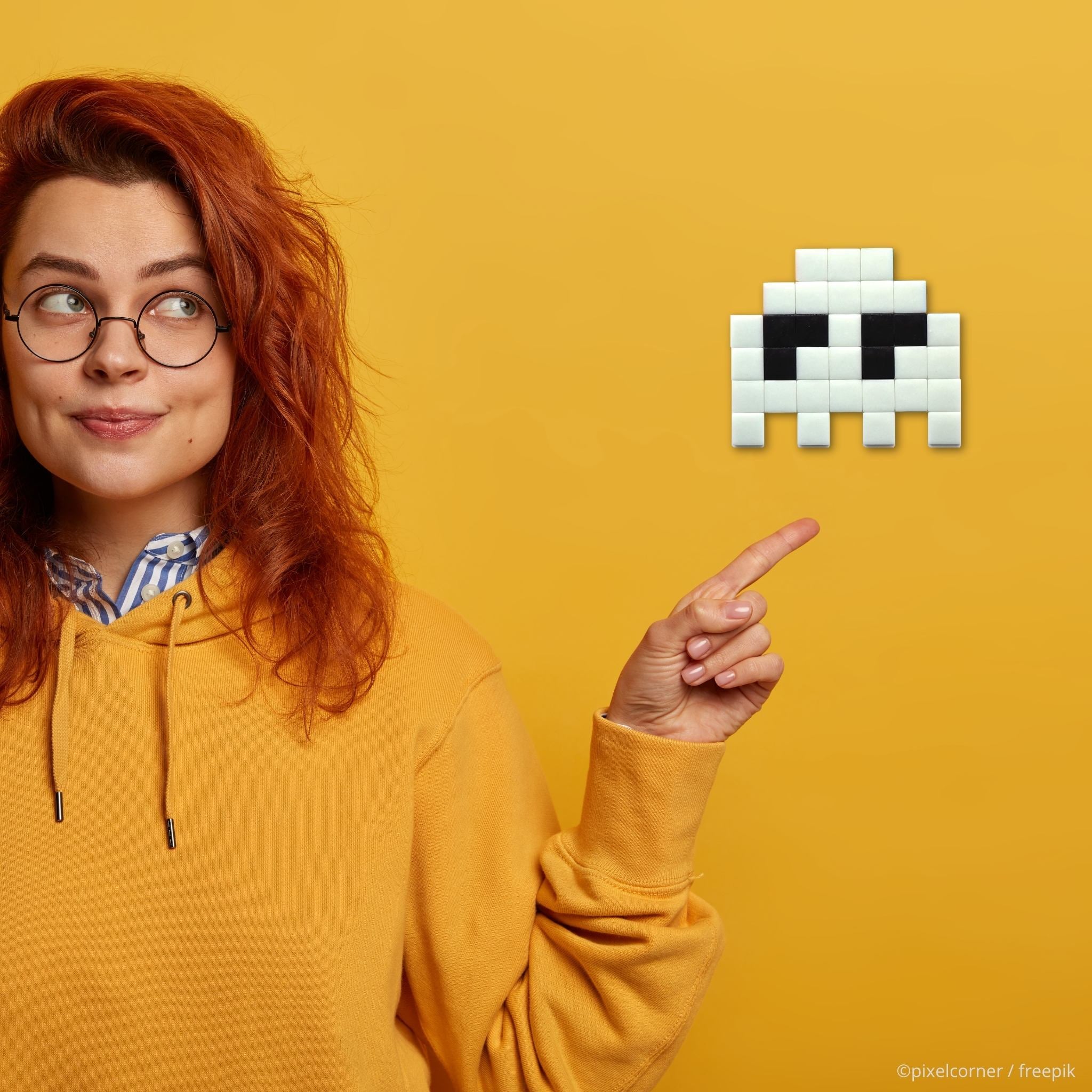 Pixel Art Kit "Les Gloomie(s) - Glow in The Dark"