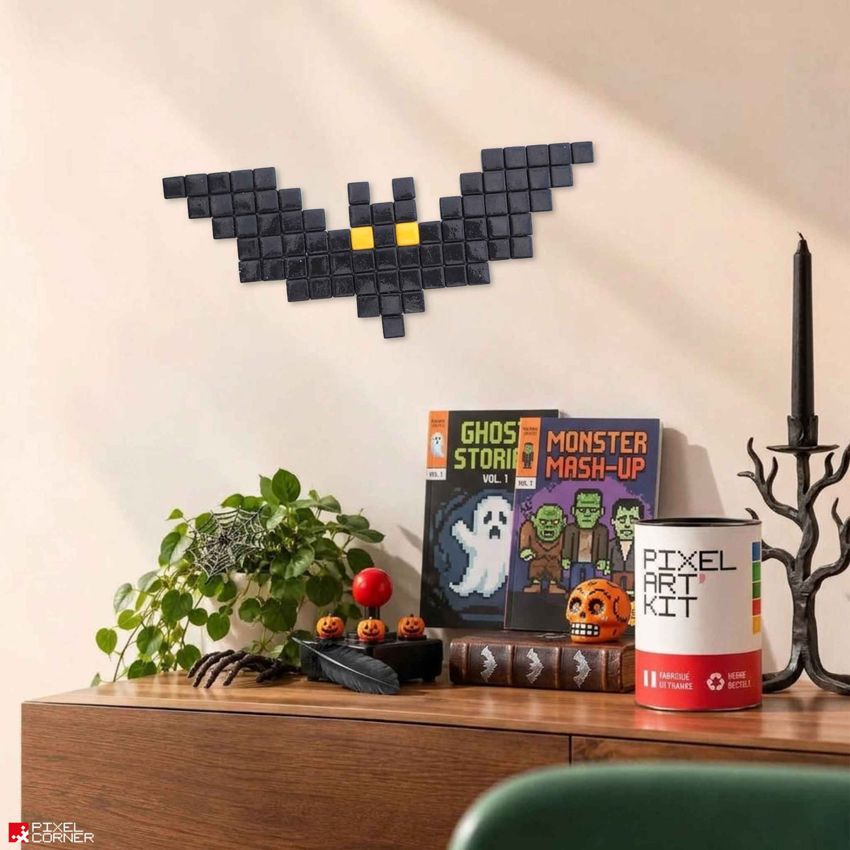 Pixel Art Kit "La Chauve-Souris"
