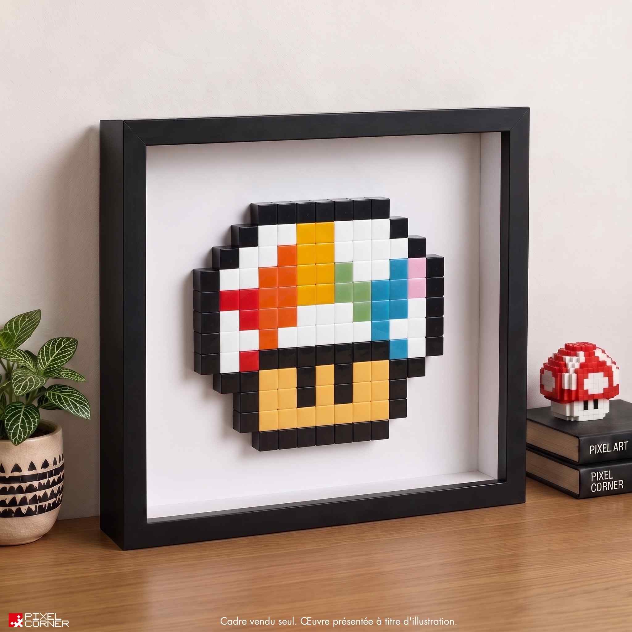 Les Cadre(s) - Vitrine pour Mosaïque Pixel Art par Pixel Corner - Cadres