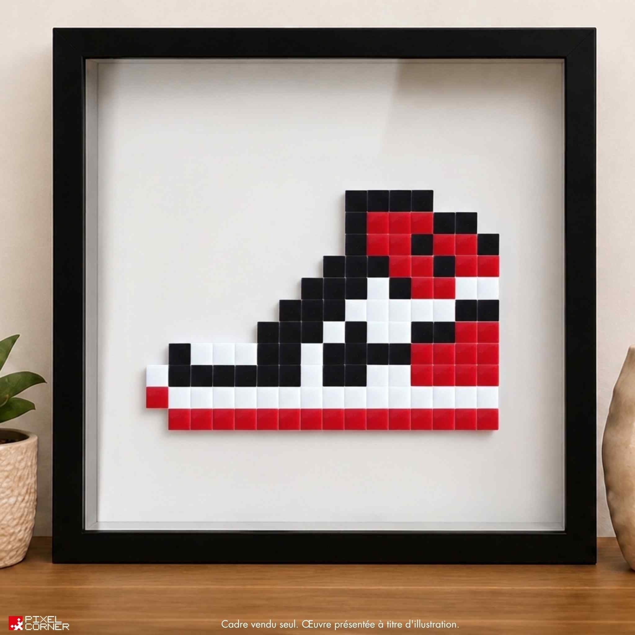 Les Cadre(s) - Vitrine pour Mosaïque Pixel Art par Pixel Corner - Cadres