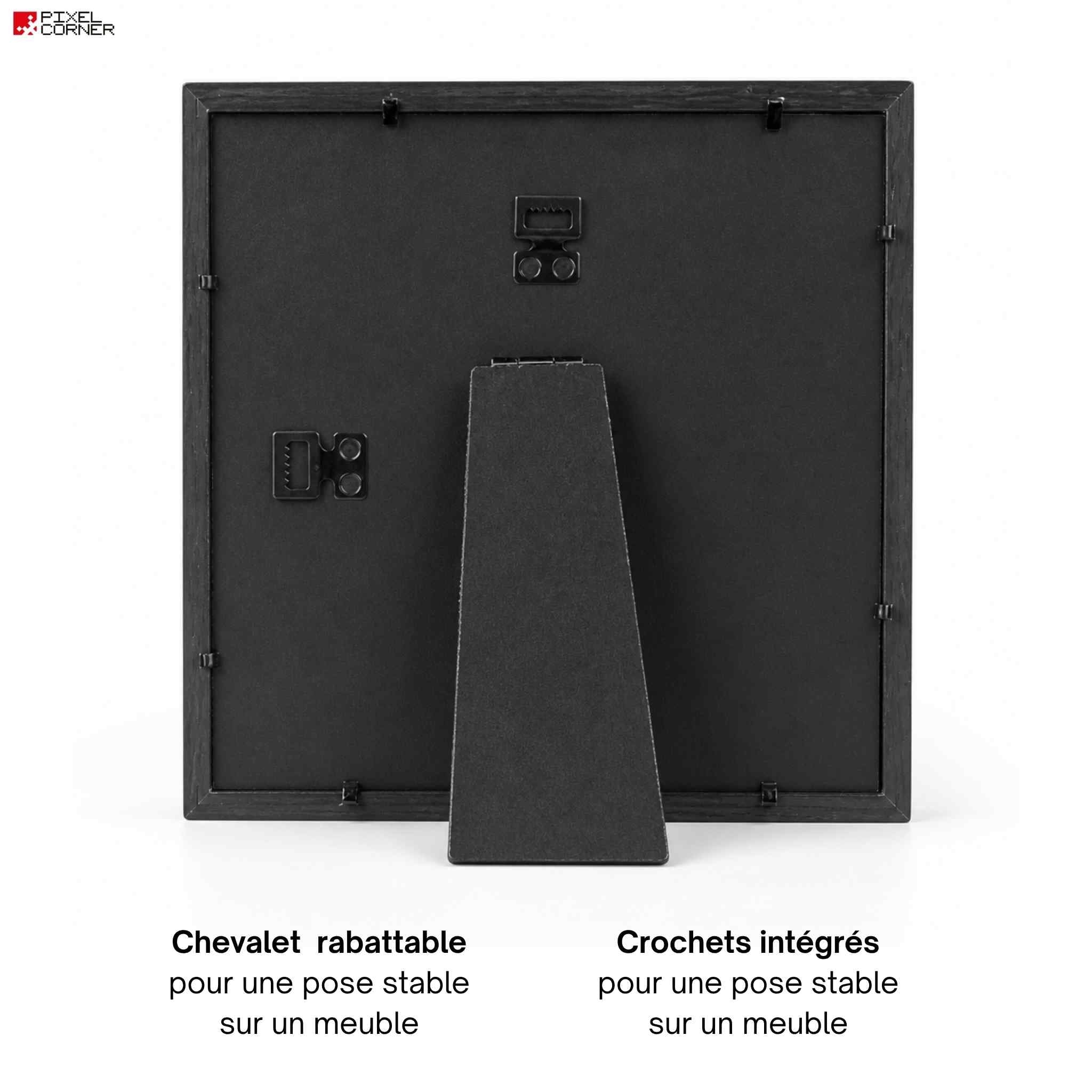 Les Cadre(s) - Vitrine pour Mosaïque Pixel Art par Pixel Corner - Cadres