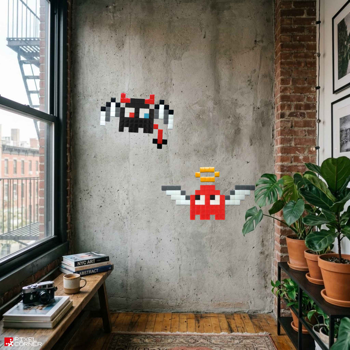 Pixel Art Kit "Addon - Démon" - Les Gloomie(s)® par Pixel Corner - Kits de loisirs créatifs