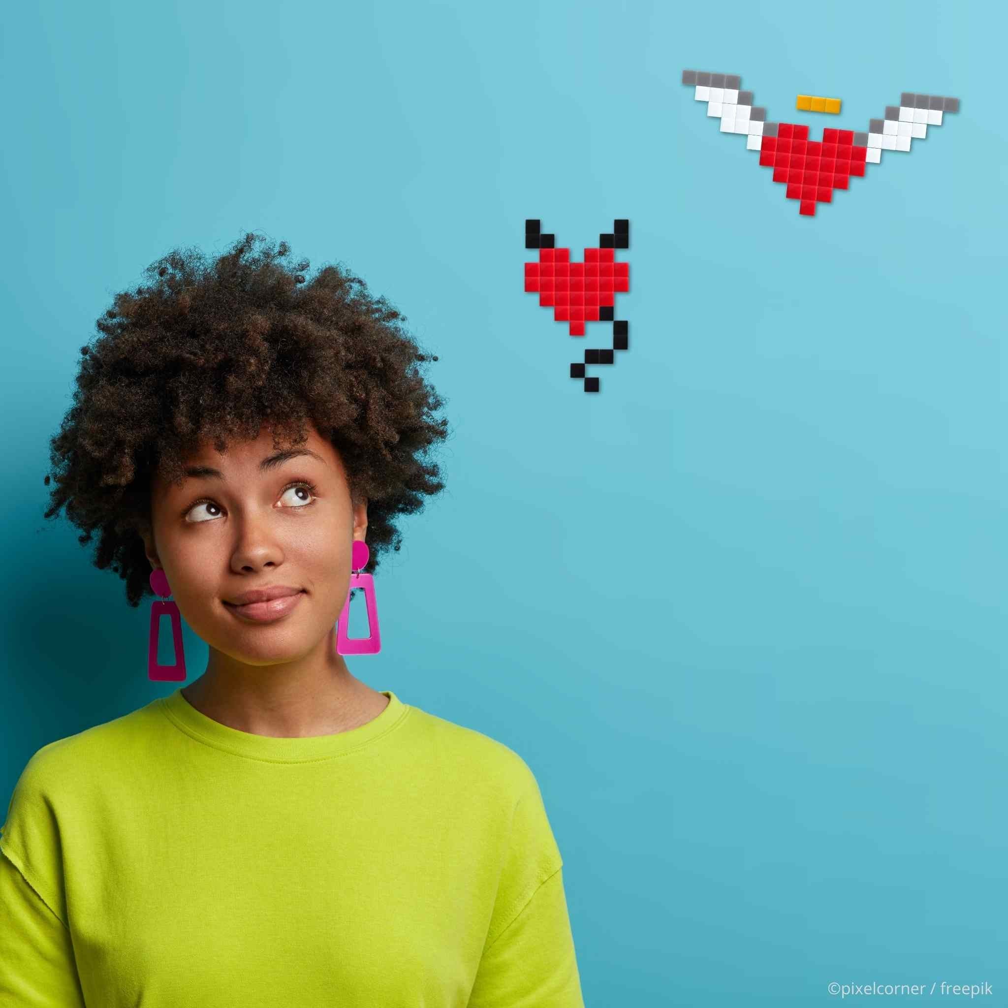 Pixel Art Kit "Ange x Demon" par Pixel Corner - Kits de loisirs créatifs