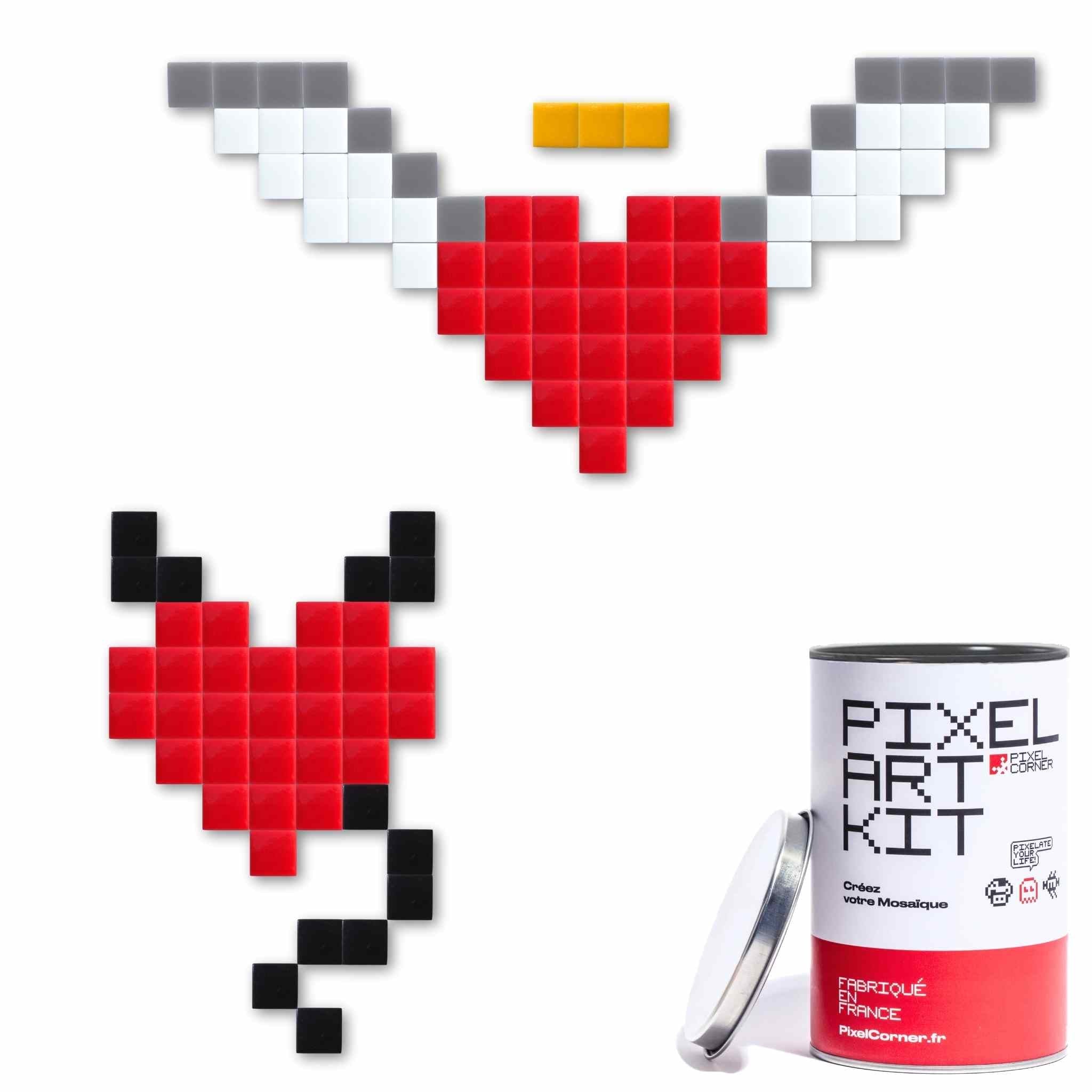 Pixel Art Kit "Ange x Demon" par Pixel Corner - Kits de loisirs créatifs