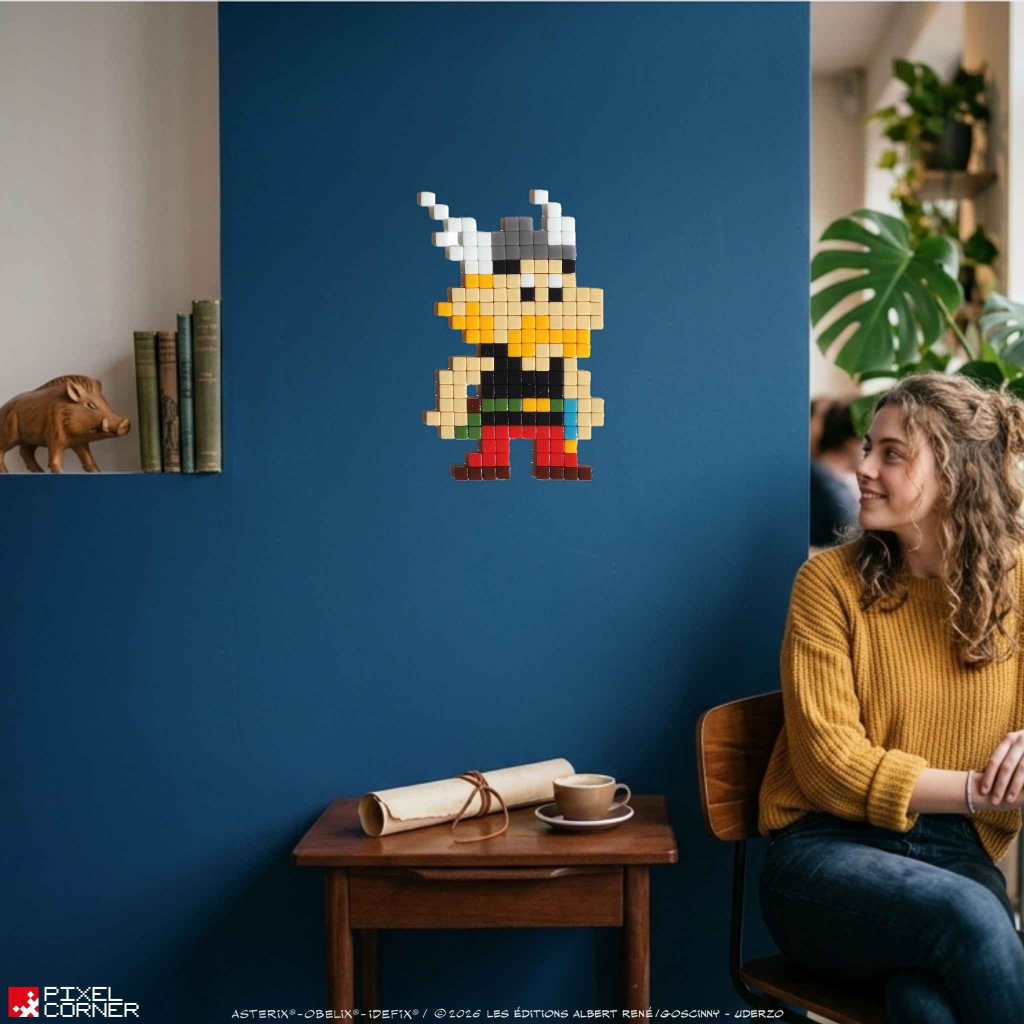 Pixel Art Kit "Astérix®" par Pixel Corner - Kits de loisirs créatifs