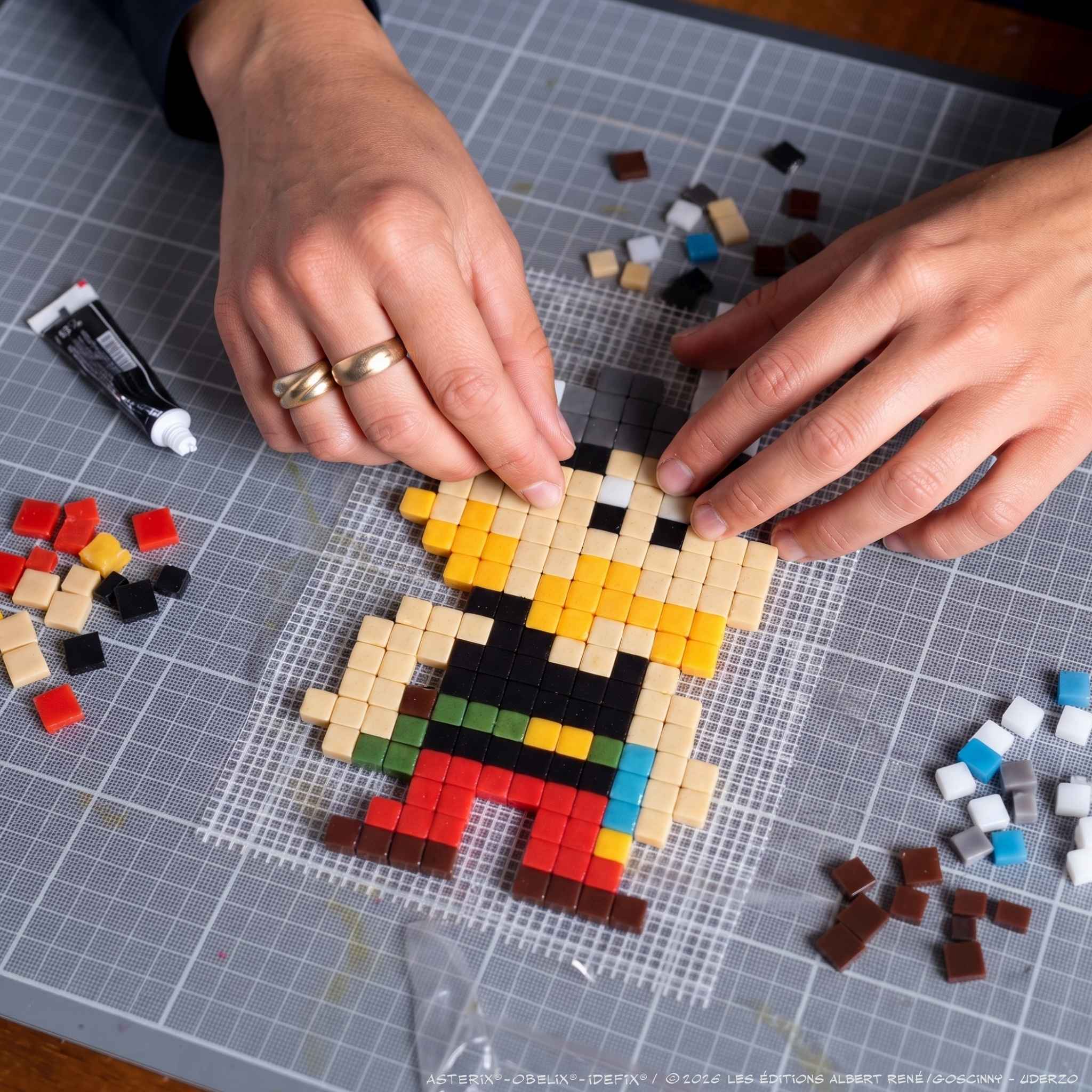 Pixel Art Kit "Astérix®" par Pixel Corner - Kits de loisirs créatifs