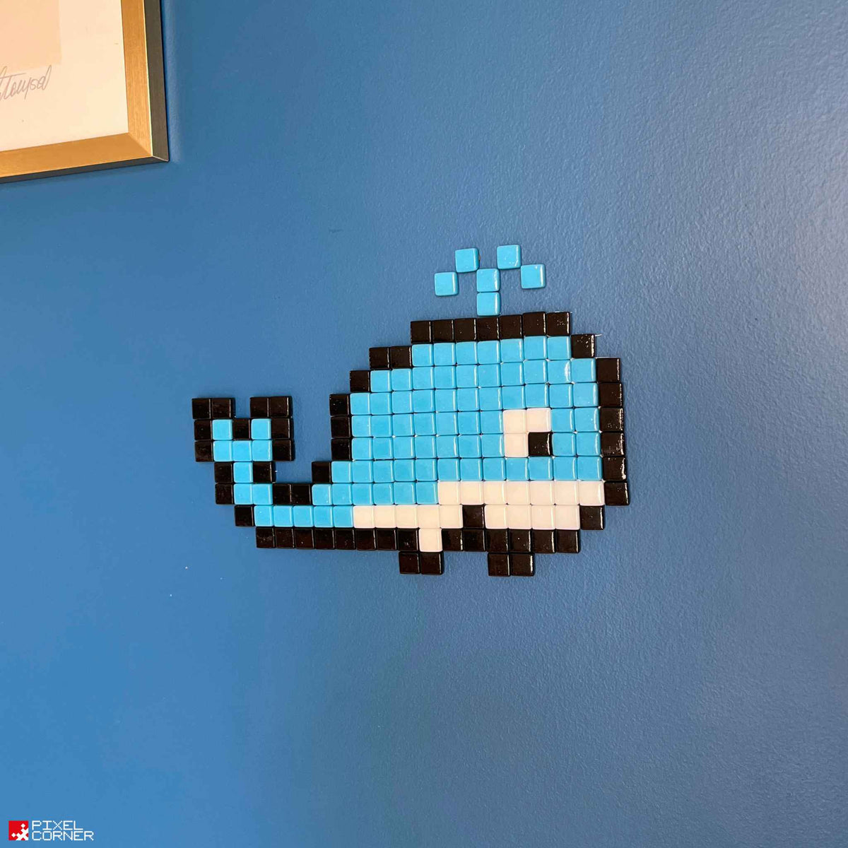 Pixel Art Kit "Baleine Bleue" par Pixel Corner - Kits de loisirs créatifs