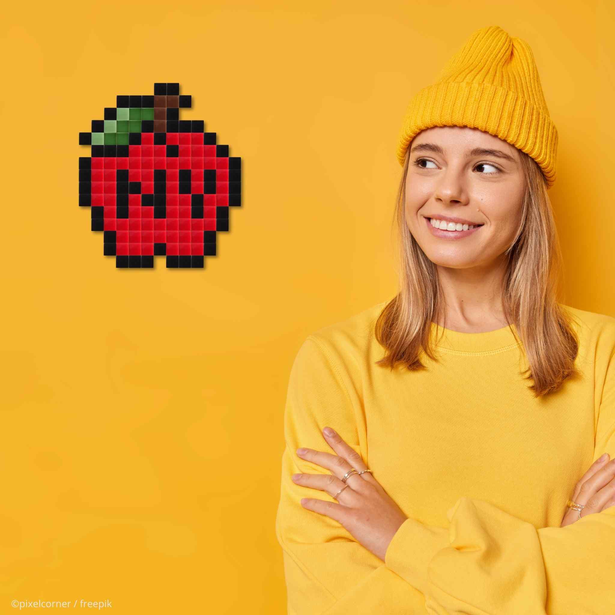 Pixel Art Kit "Big Apple" par Pixel Corner - Kits de loisirs créatifs