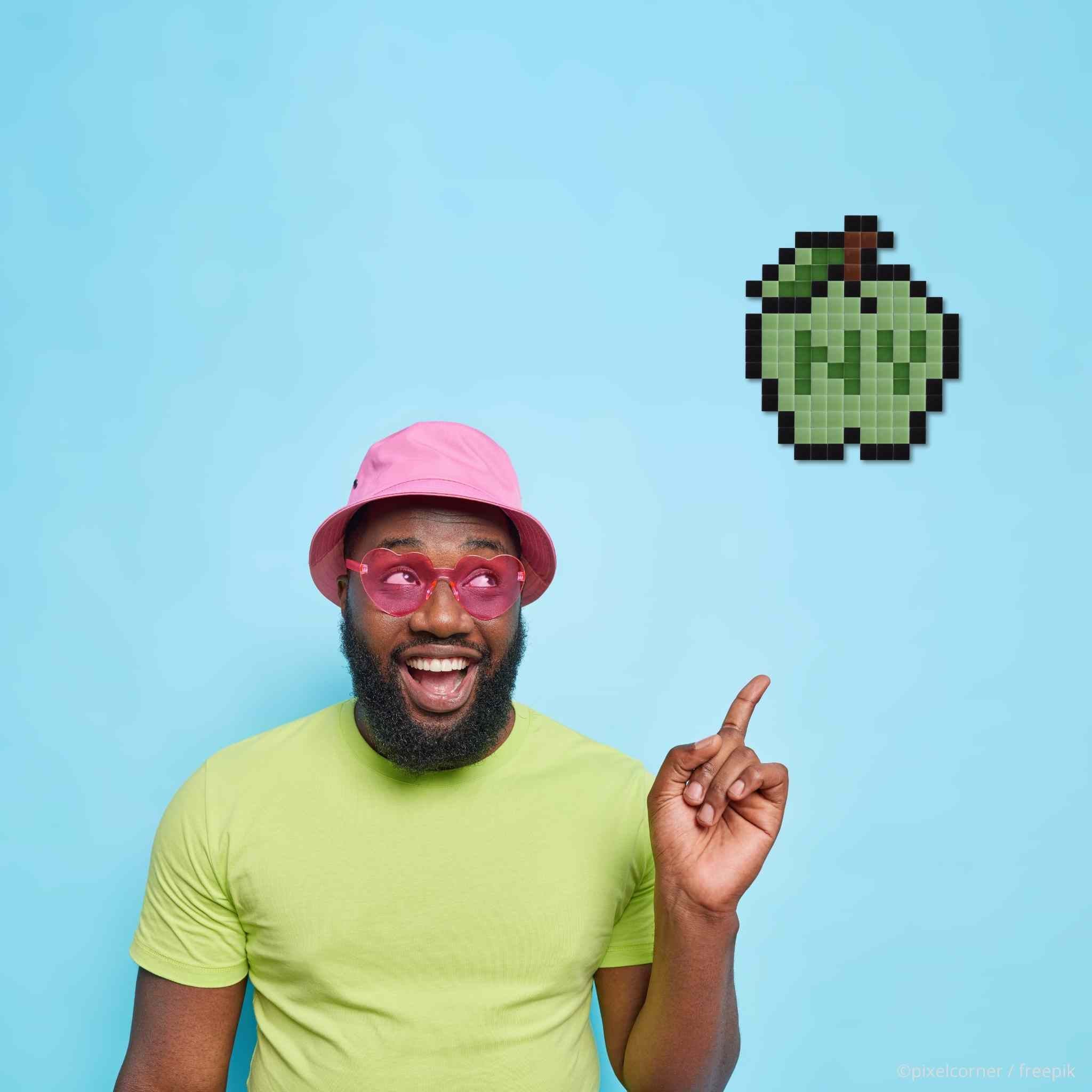 Pixel Art Kit "Big Apple" par Pixel Corner - Kits de loisirs créatifs
