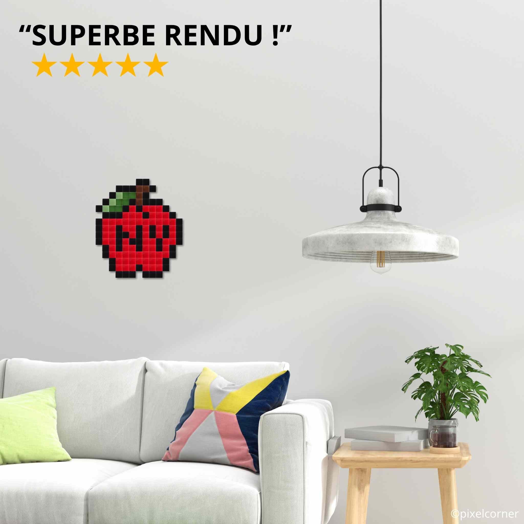 Pixel Art Kit "Big Apple" par Pixel Corner - Kits de loisirs créatifs