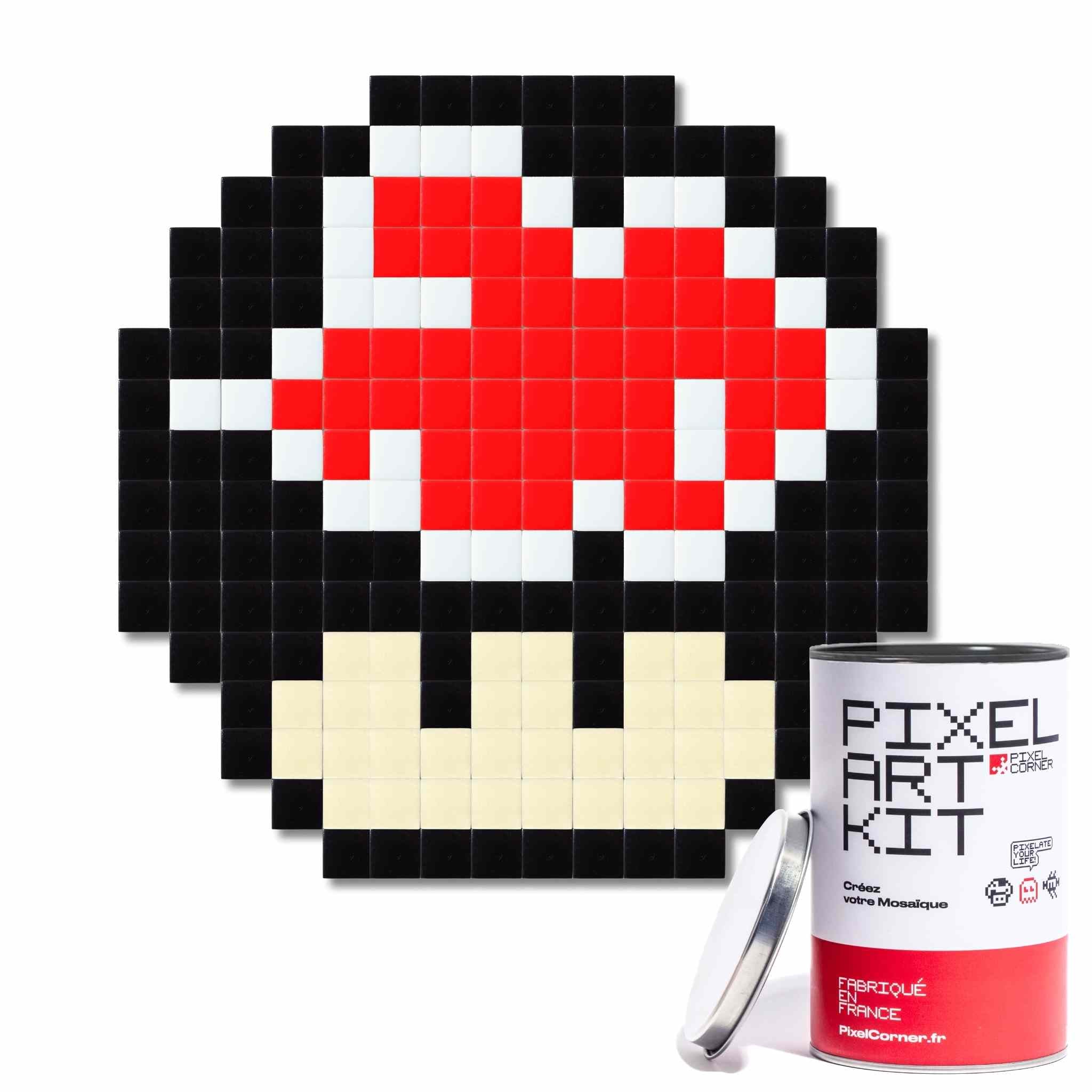 Pixel Art Kit "Big Shroom(s)" par Pixel Corner - Kits de loisirs créatifs