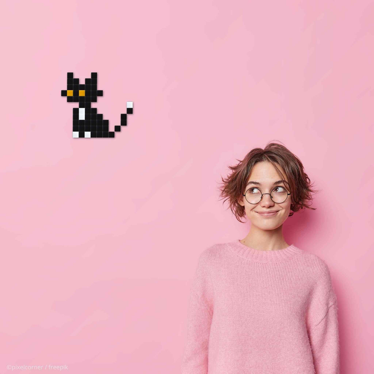 Factory Fr Kit Pixel Art Tiny(s) Rouge Par Pixel Corner - Mosaïque DIY