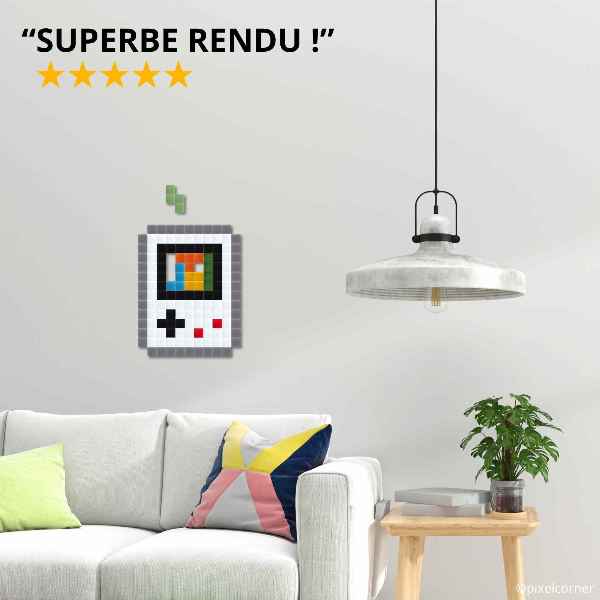 Pixel Art Kit "BoyGame" par Pixel Corner - Kits de loisirs créatifs