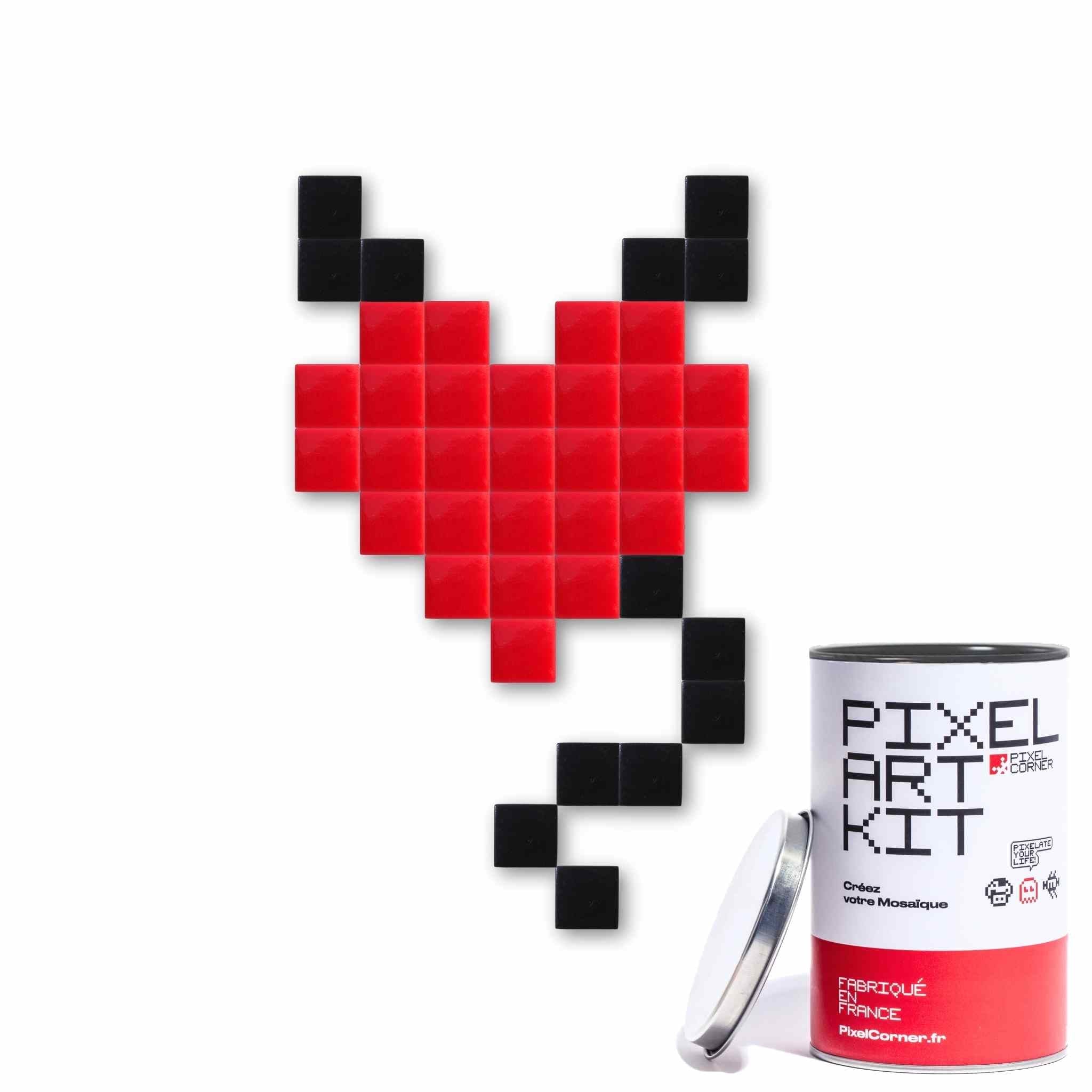 Pixel Art Kit "Coeur de Demon" par Pixel Corner - Kits de loisirs créatifs