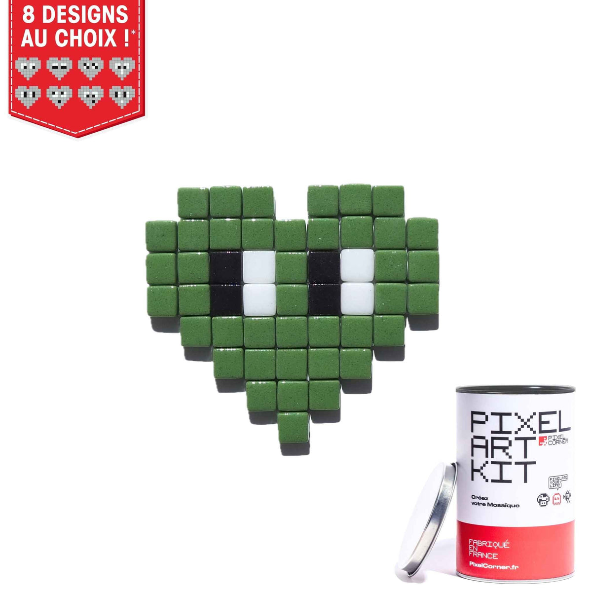 Pixel Art Kit "Coeur(s)" par Pixel Corner - Kits de loisirs créatifs