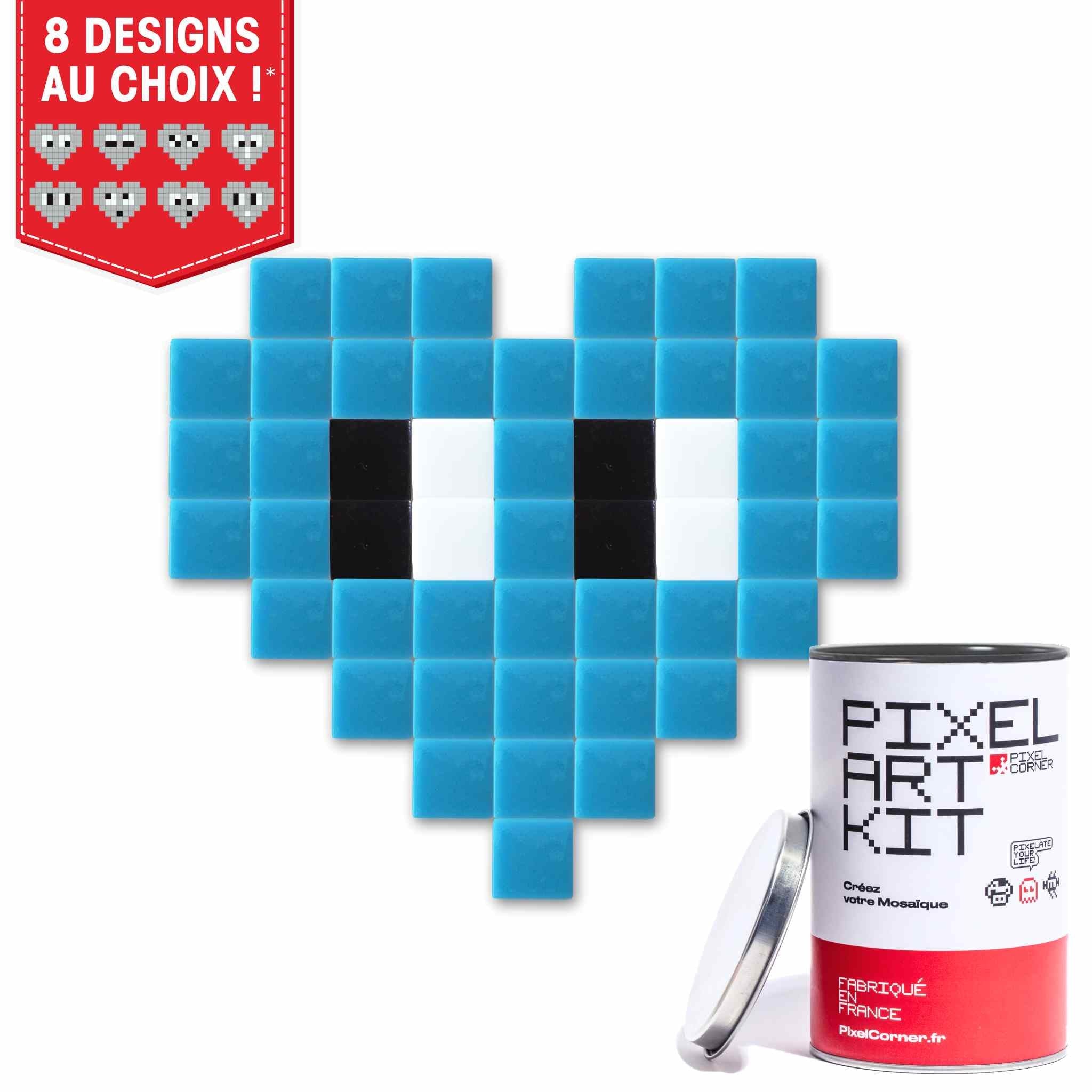 Pixel Art Kit "Coeur(s)" par Pixel Corner - Kits de loisirs créatifs