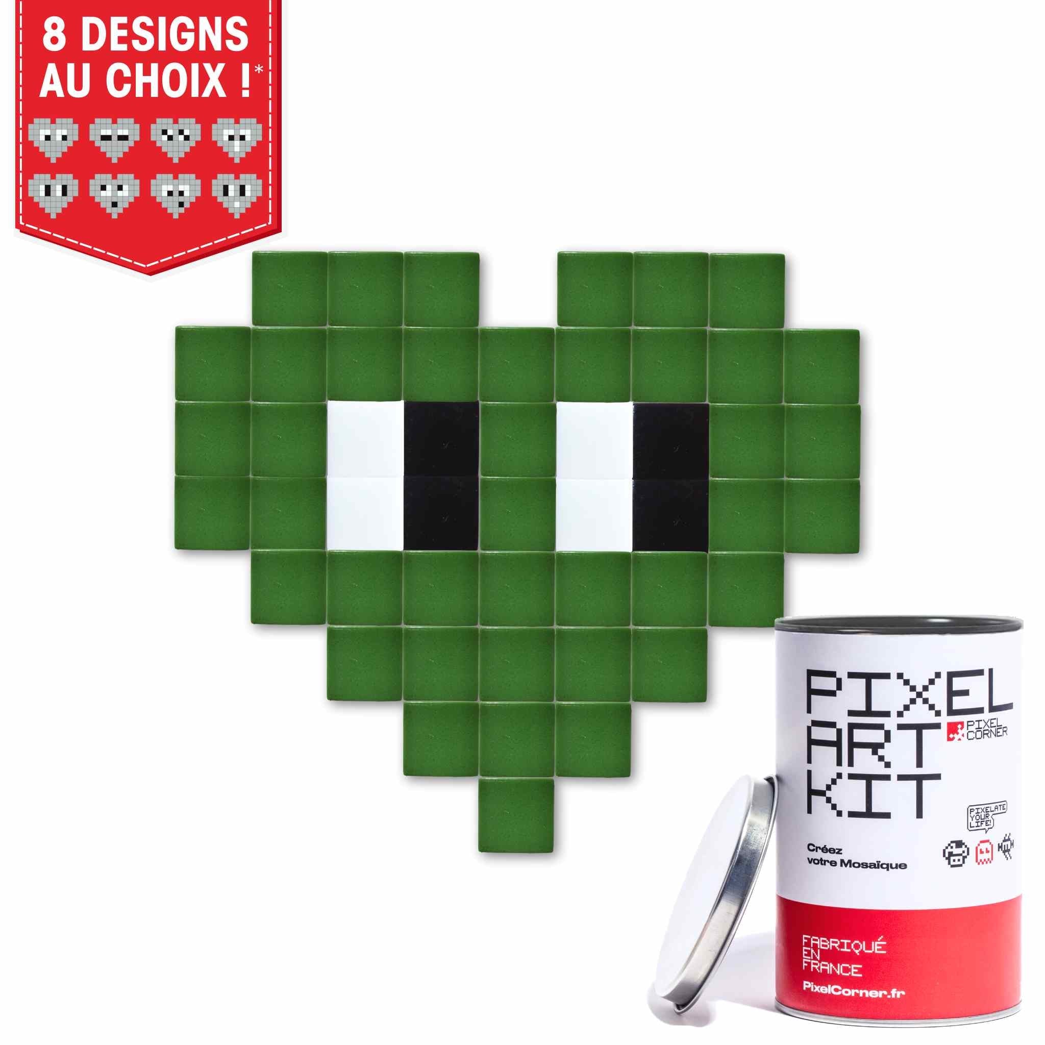 Pixel Art Kit "Coeur(s)" par Pixel Corner - Kits de loisirs créatifs