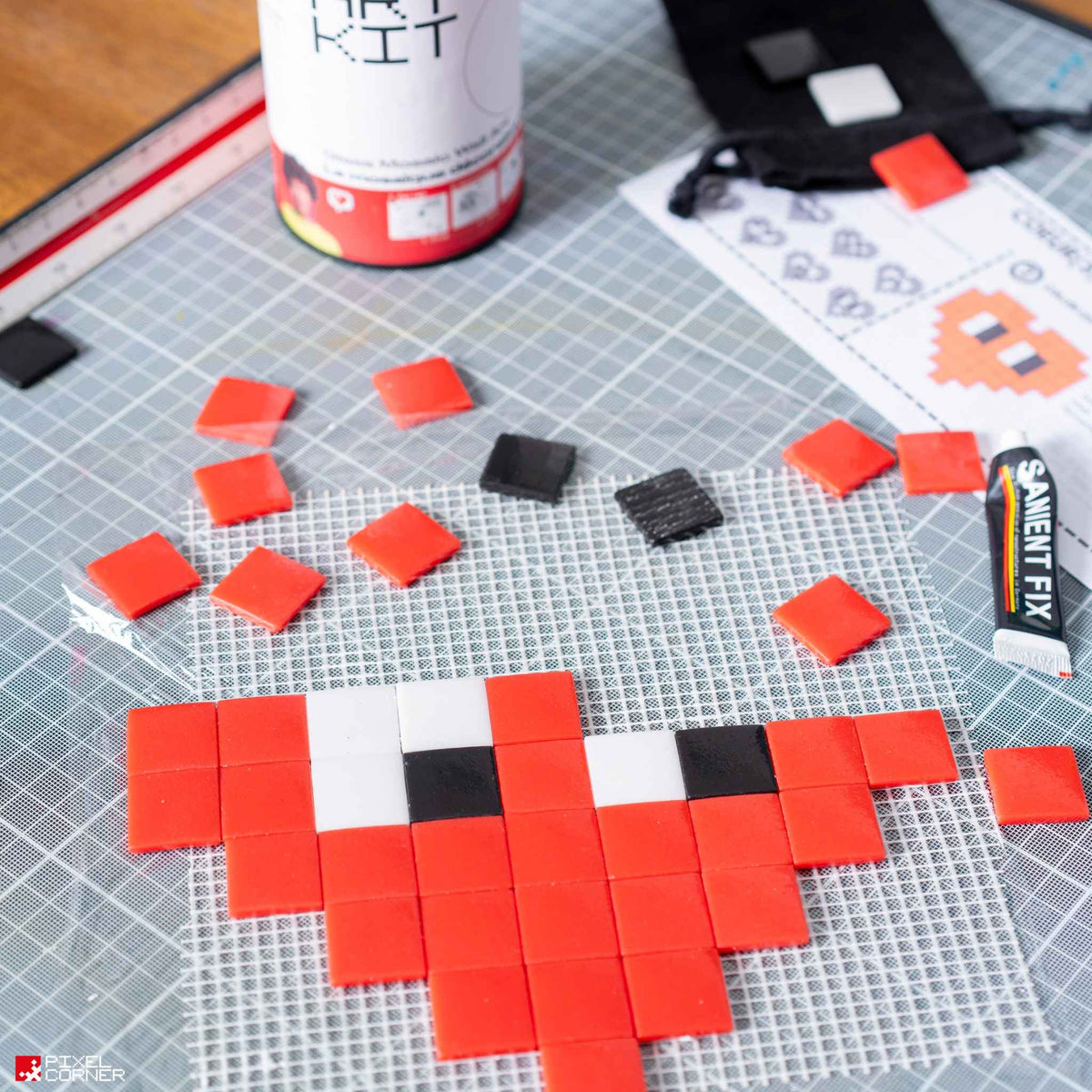 Pixel Art Kit "Coeur(s)" par Pixel Corner - Kits de loisirs créatifs