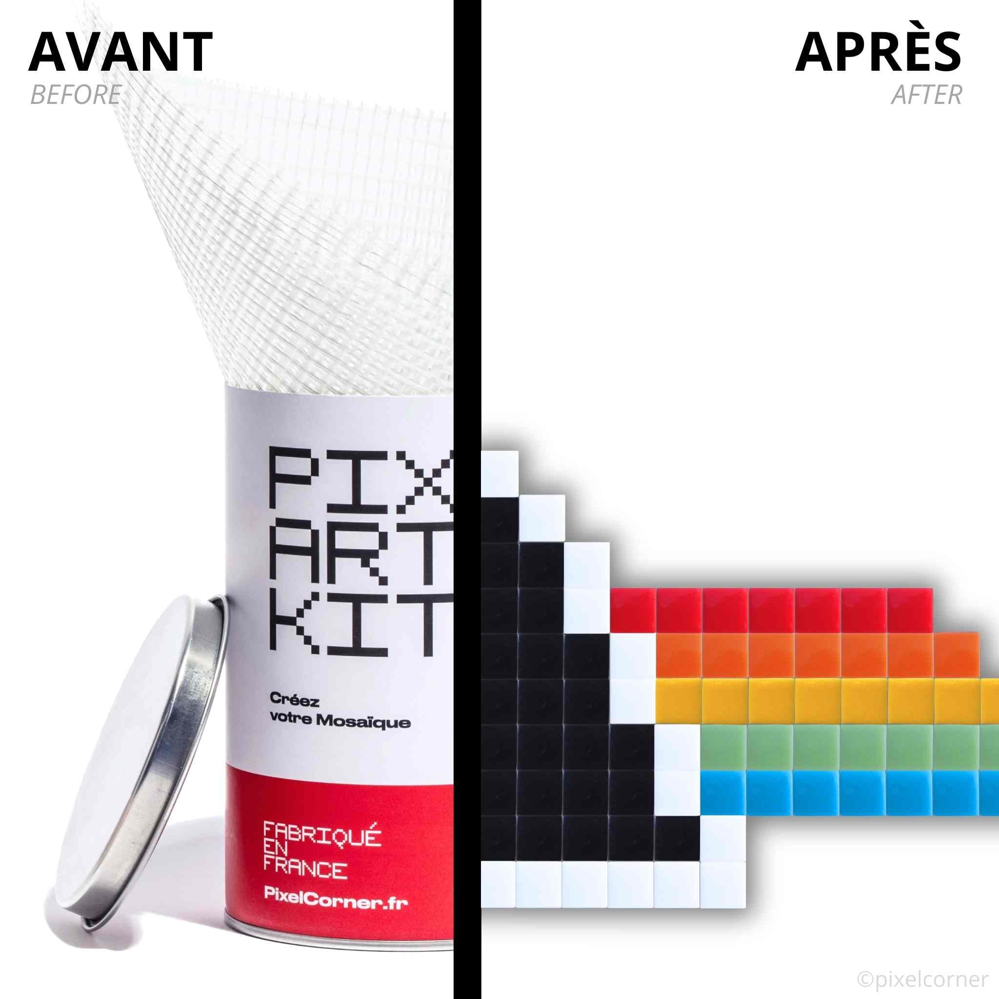 Pixel Art Kit "Dark Side" par Pixel Corner - Kits de loisirs créatifs