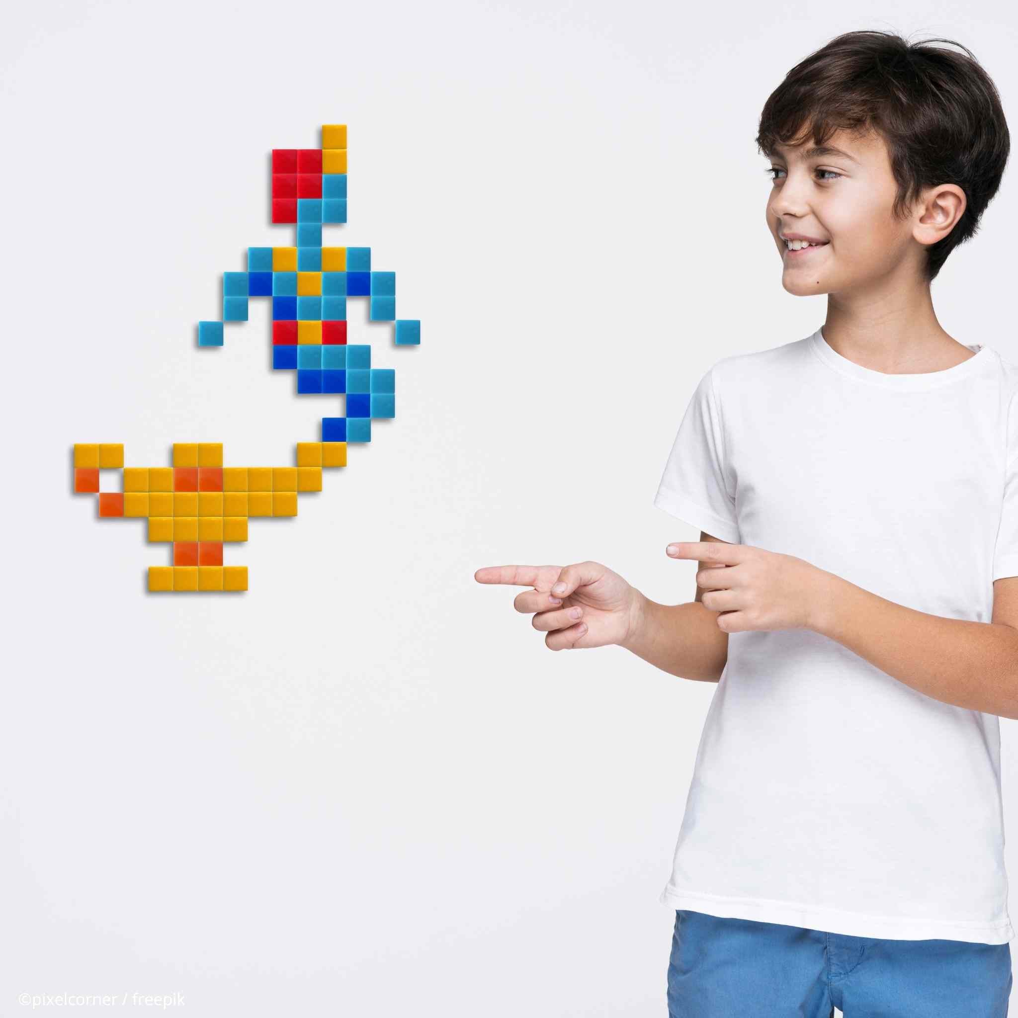 Pixel Art Kit "Djinn" par Pixel Corner - Kits de loisirs créatifs