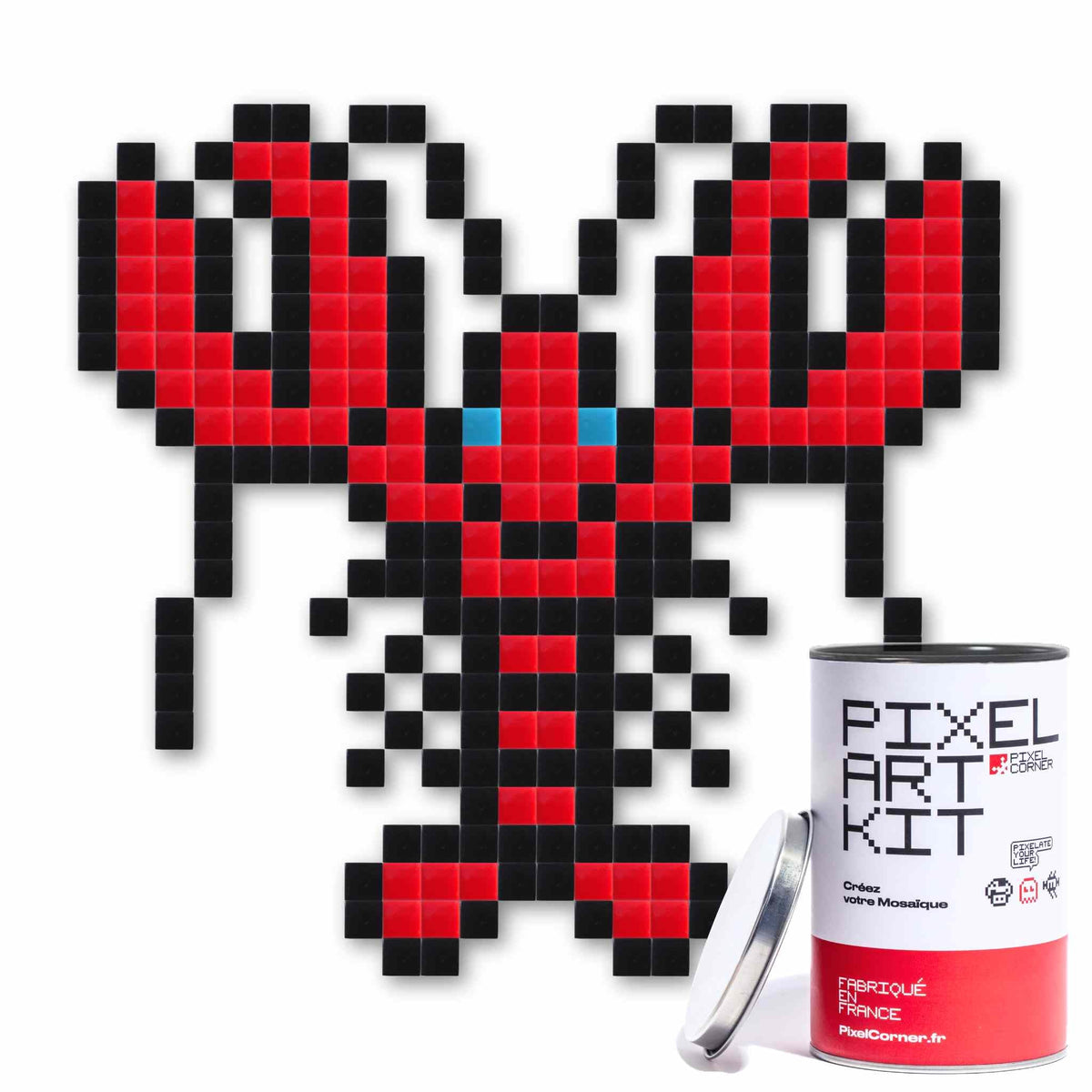 Pixel Art Kit "Don Homard" par Pixel Corner - Kits de loisirs créatifs