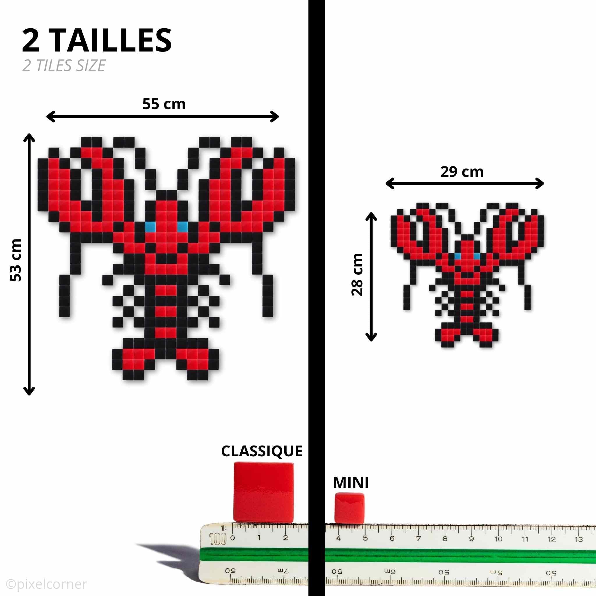 Pixel Art Kit "Don Homard" par Pixel Corner - Kits de loisirs créatifs
