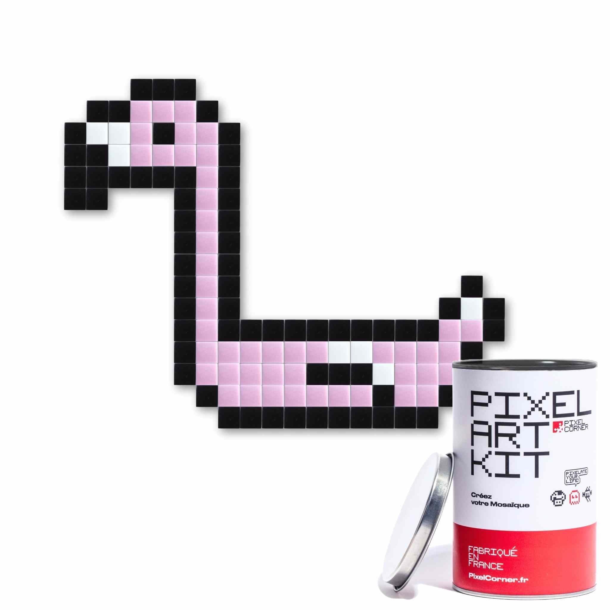 Pixel Art Kit "FlamingBoat" par Pixel Corner - Kits de loisirs créatifs