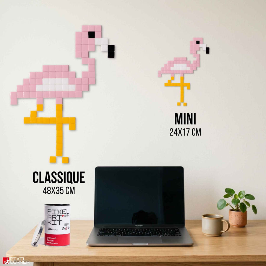 Comparaison des tailles Pixel Corner